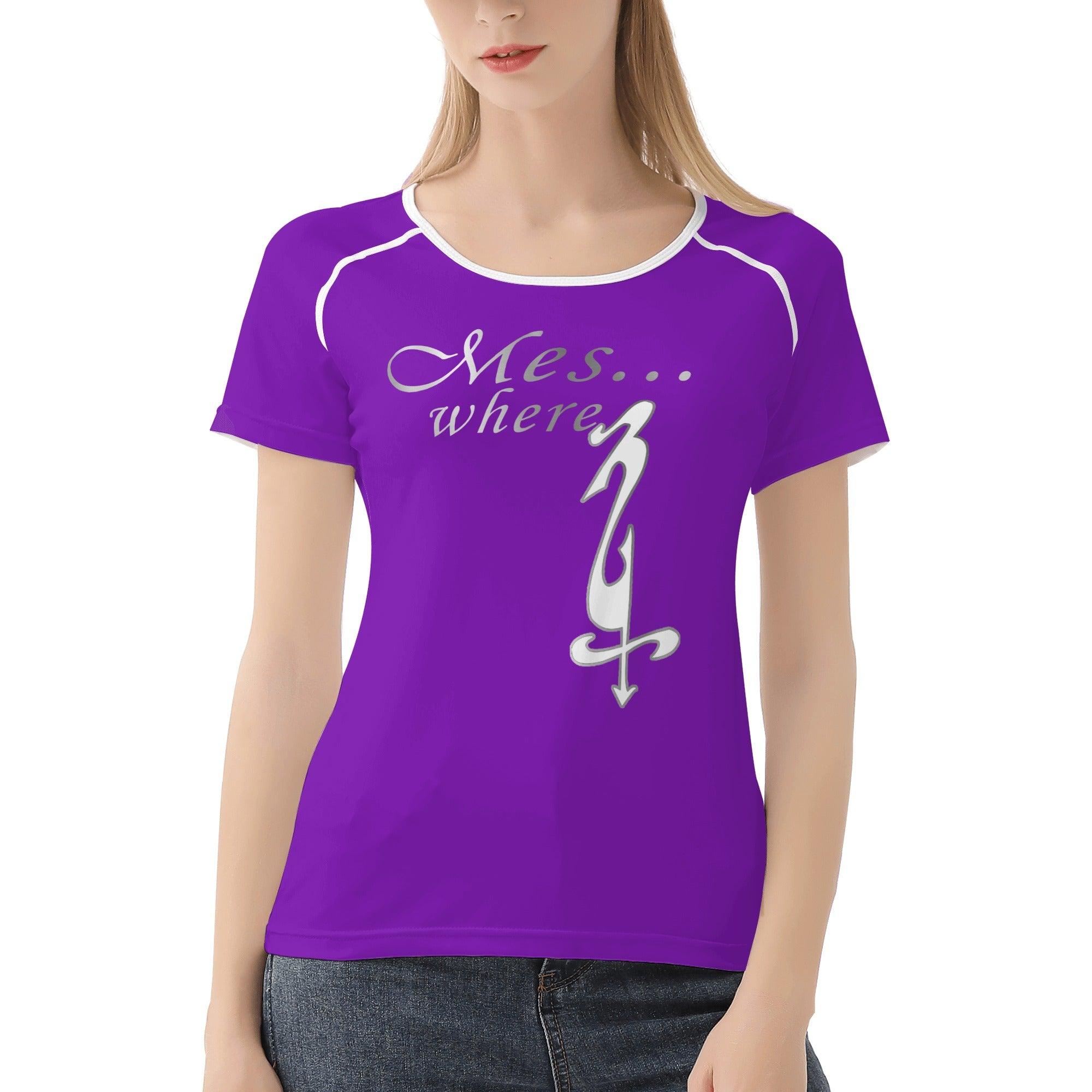 A Rhythm to My Nation ~ Women's All-Over Print T shirt - MES...Where