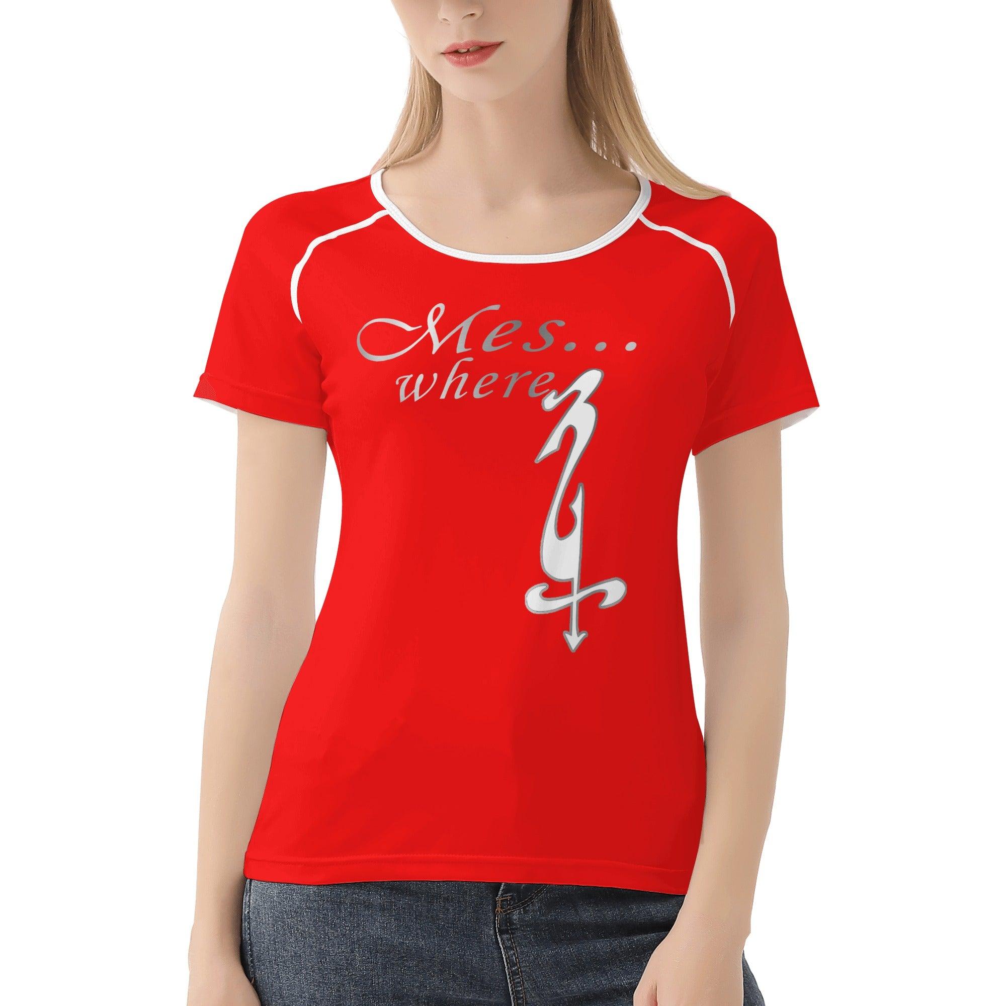 A Rhythm To My Nation ~ Women's All-Over Print T shirt - MES...Where