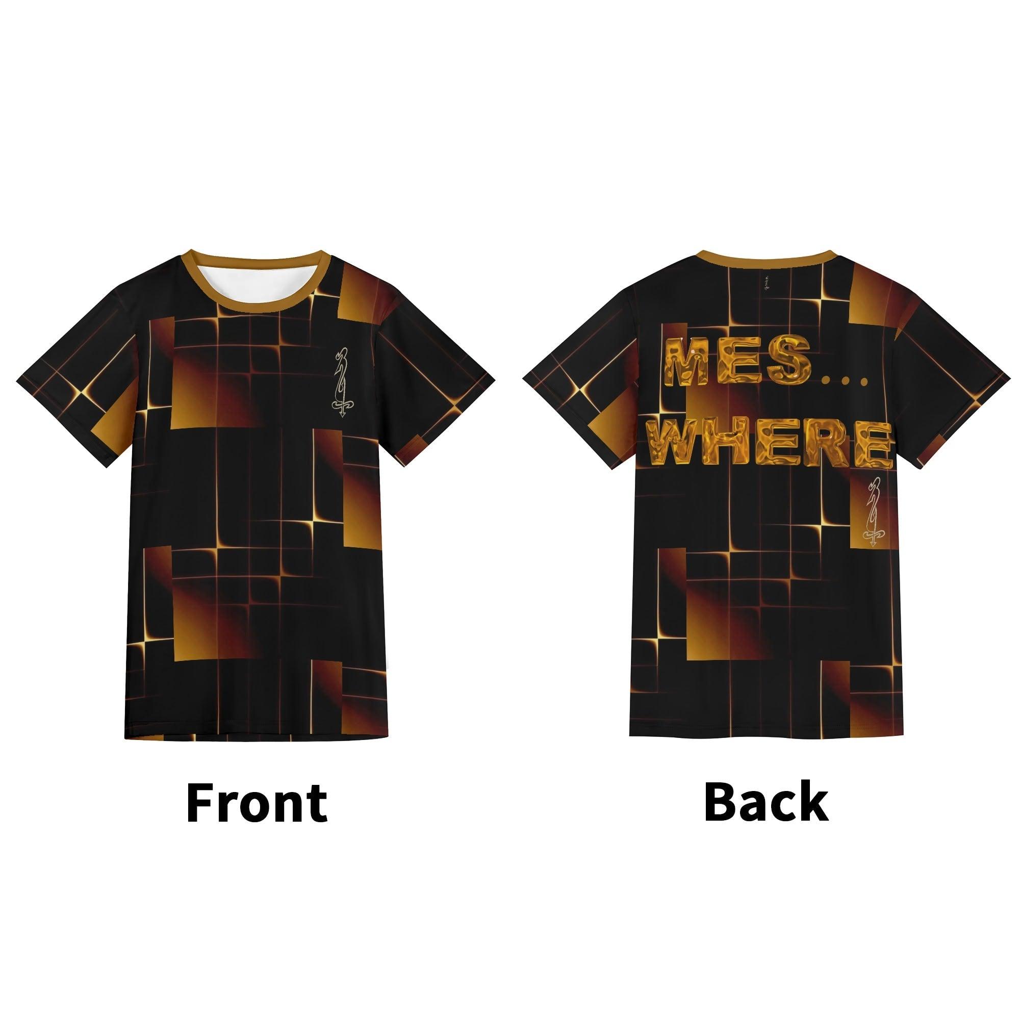 Unisex All-Over Print Adult Short Sleeve Tshirt - MES...Where