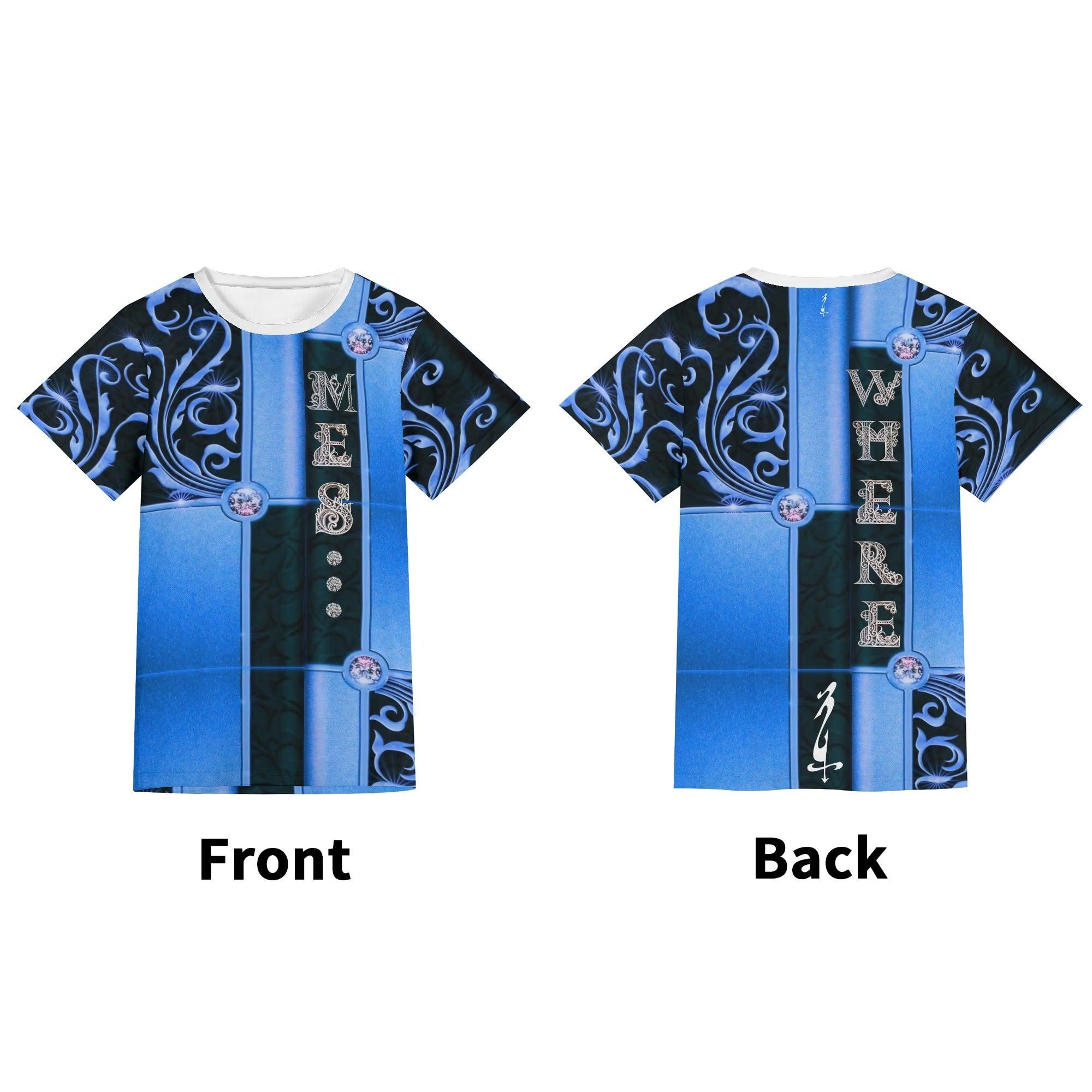 Unisex All-Over Print Adult Short Sleeve Tshirt - MES...Where