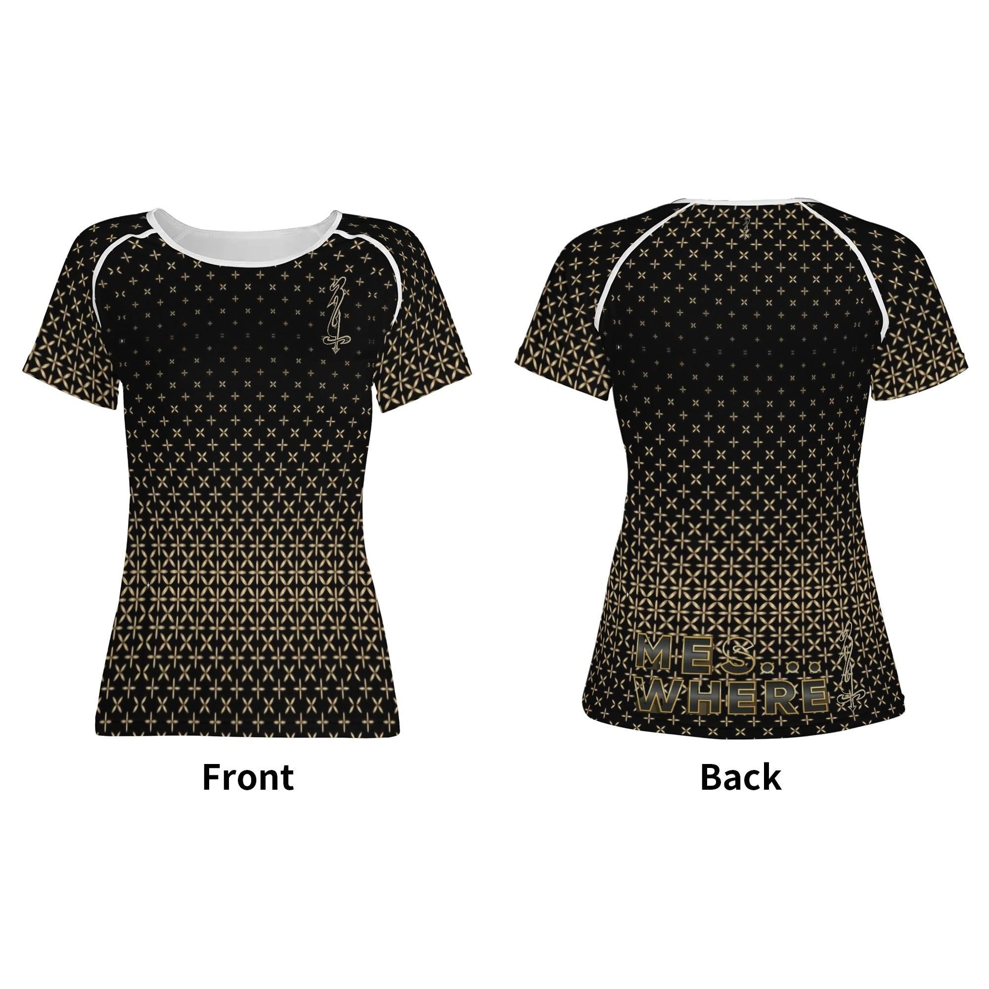 Womens All-Over Print T shirt - MES...Where