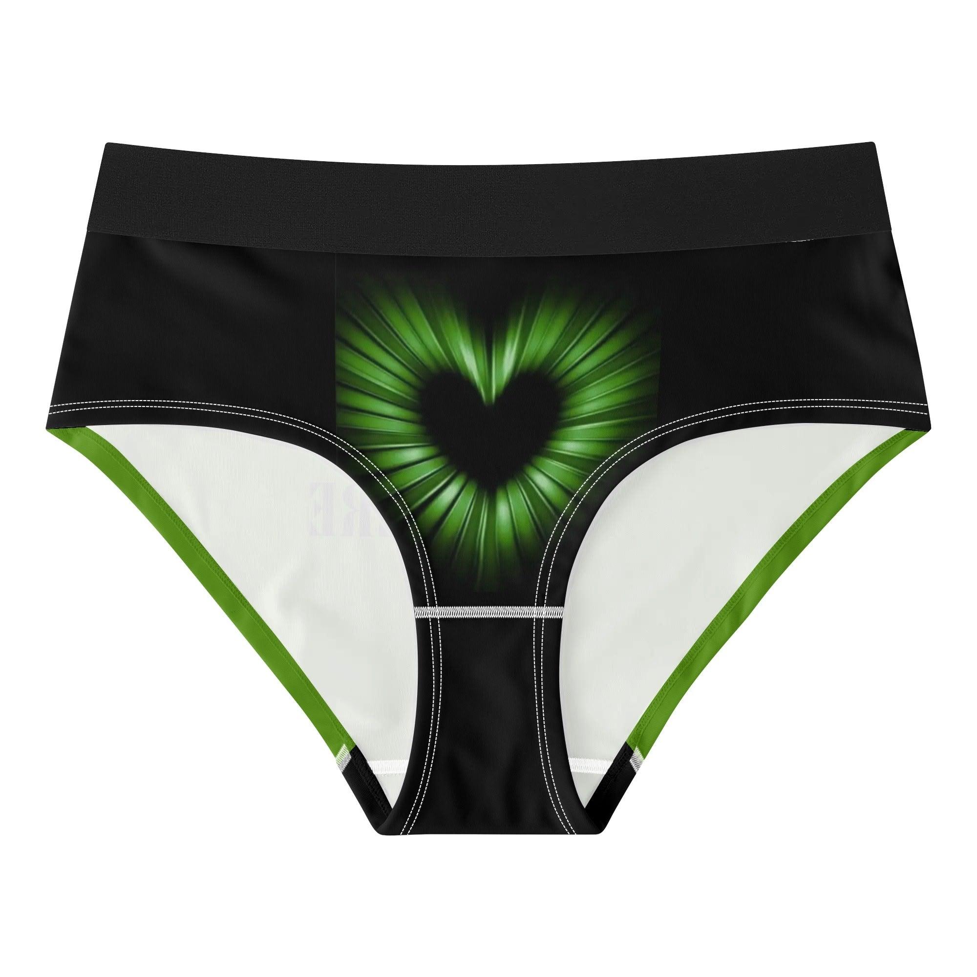 Womens Mid Waisted Briefs - MES...Where