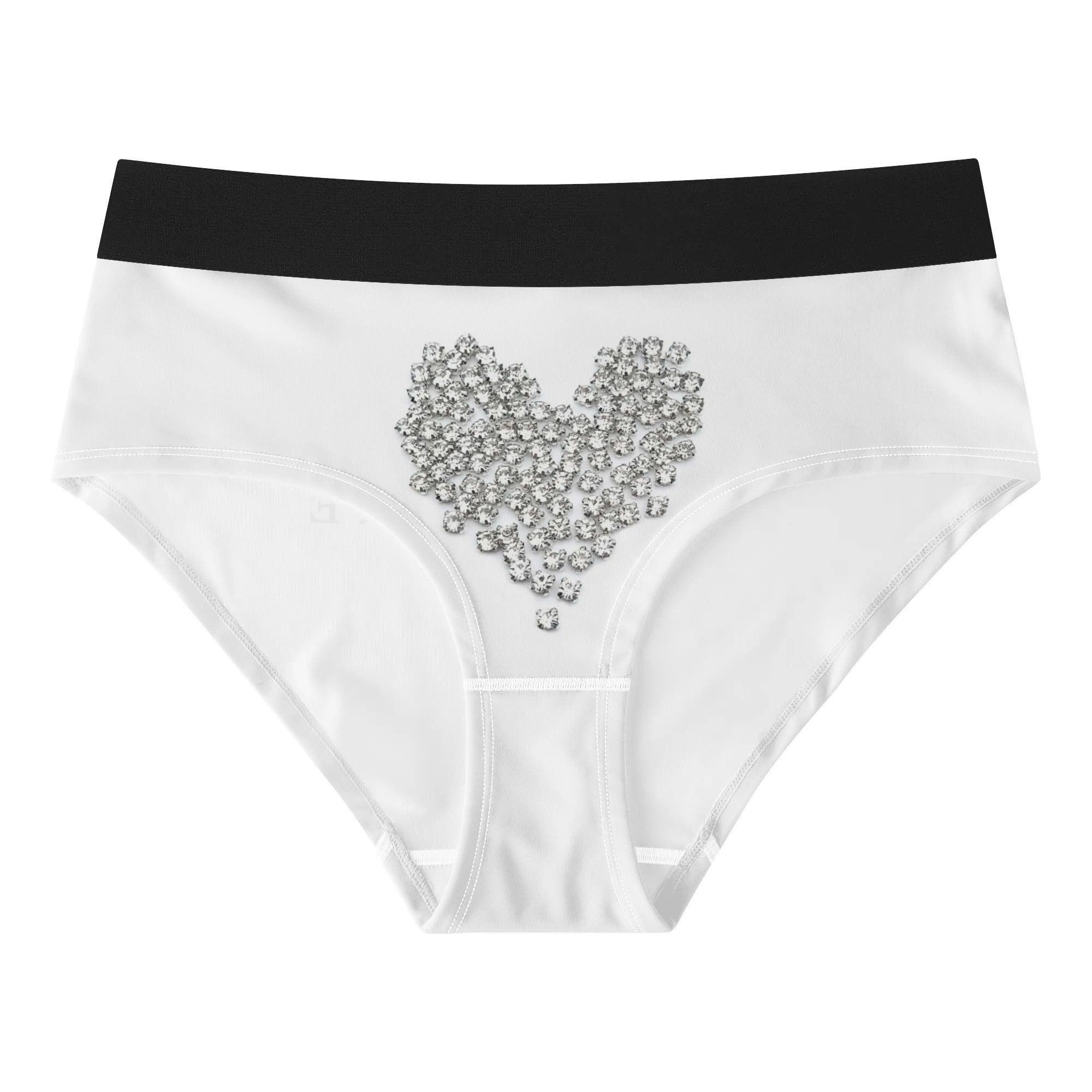 Womens Mid Waisted Briefs - MES...Where