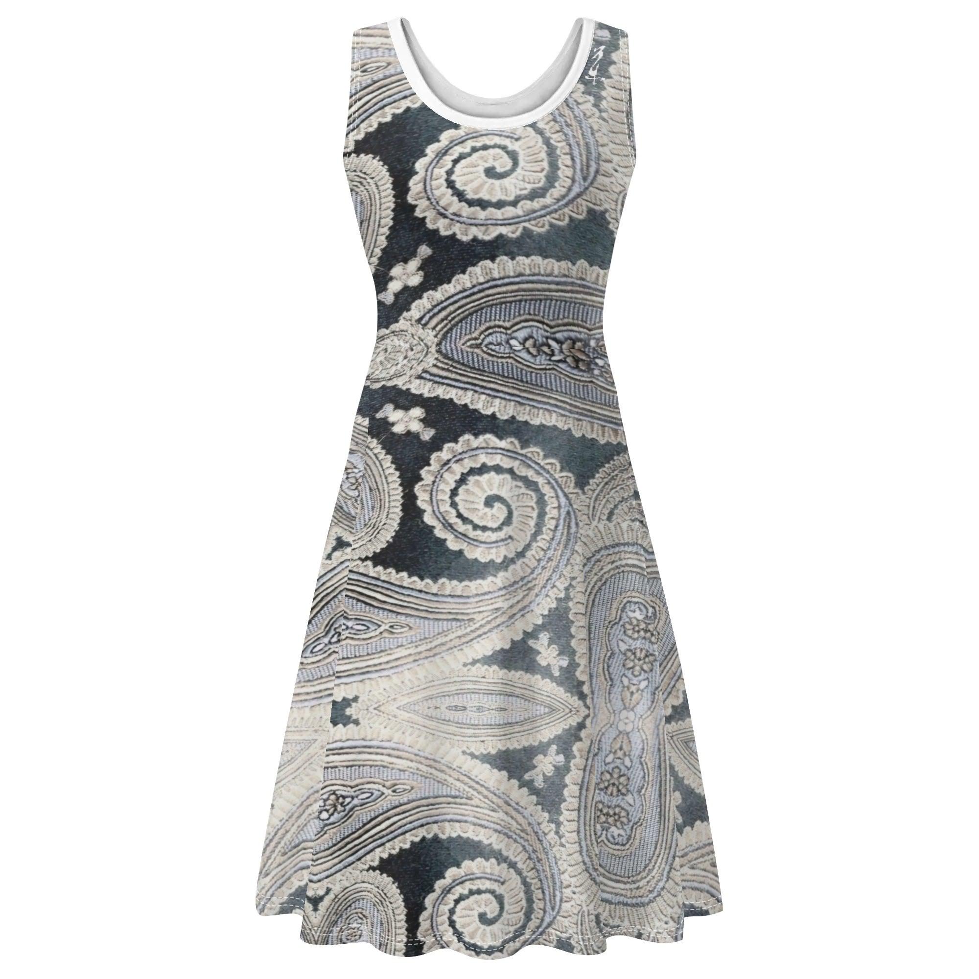 Women's Tank Dress Mini Wrap Round Sleeveless Sundress - MES...Where