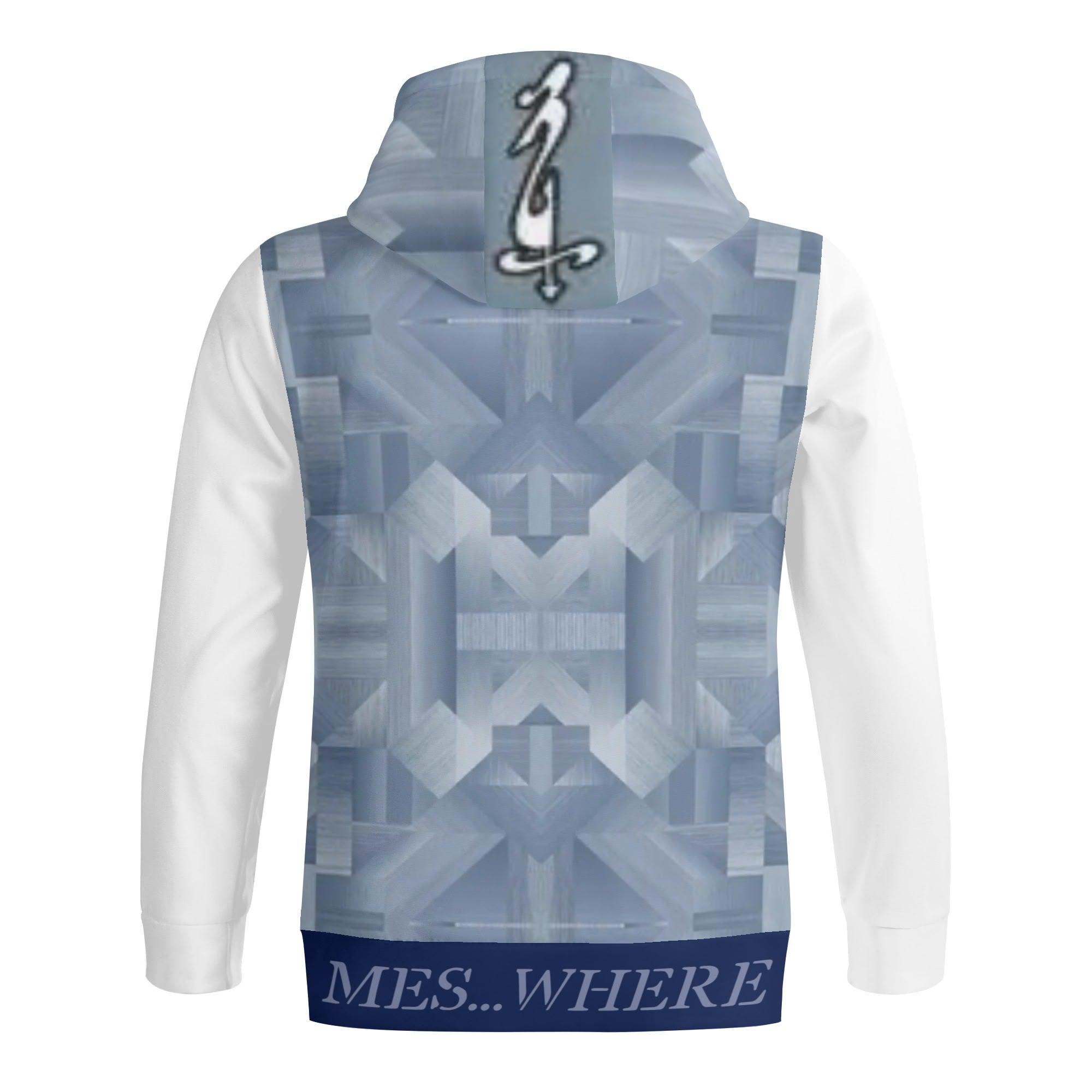 Unisex Women's Full Zip Turtleneck Hoodie Streetwear - MES...Where