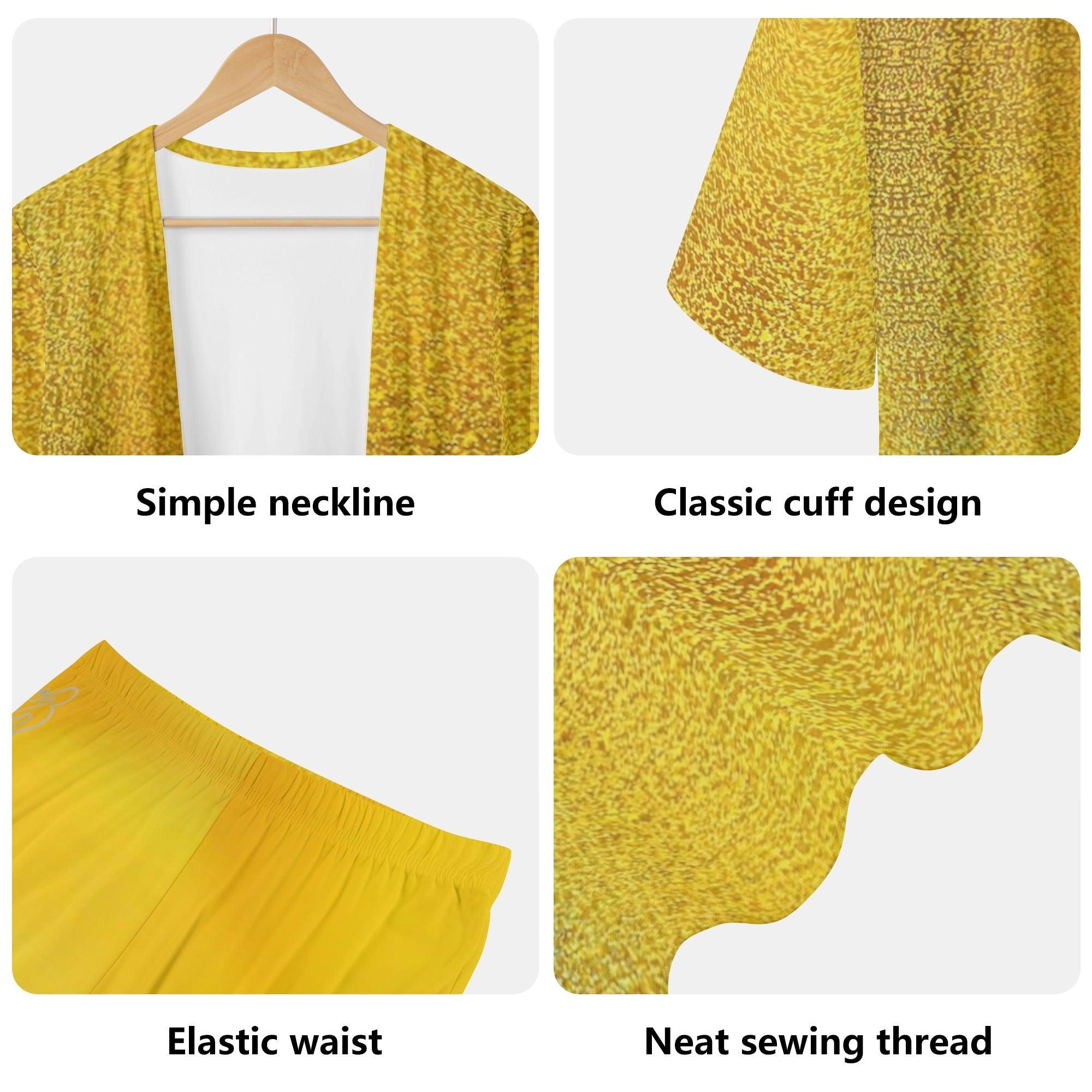 Women's Long Sleeve Cardigan and Leggings 2pcs - MES...Where