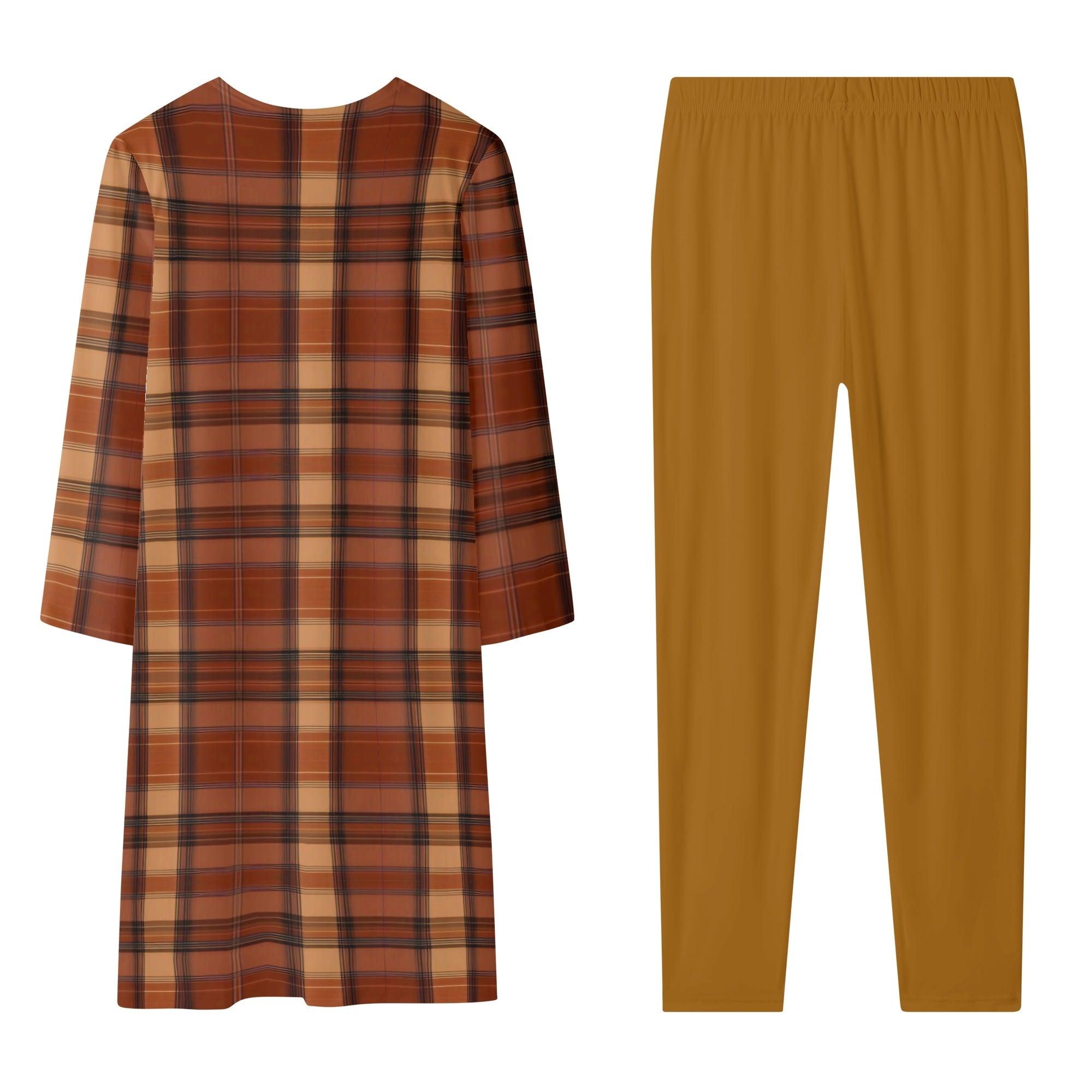 Women's Long Sleeve Cardigan and Leggings 2pcs - MES...Where