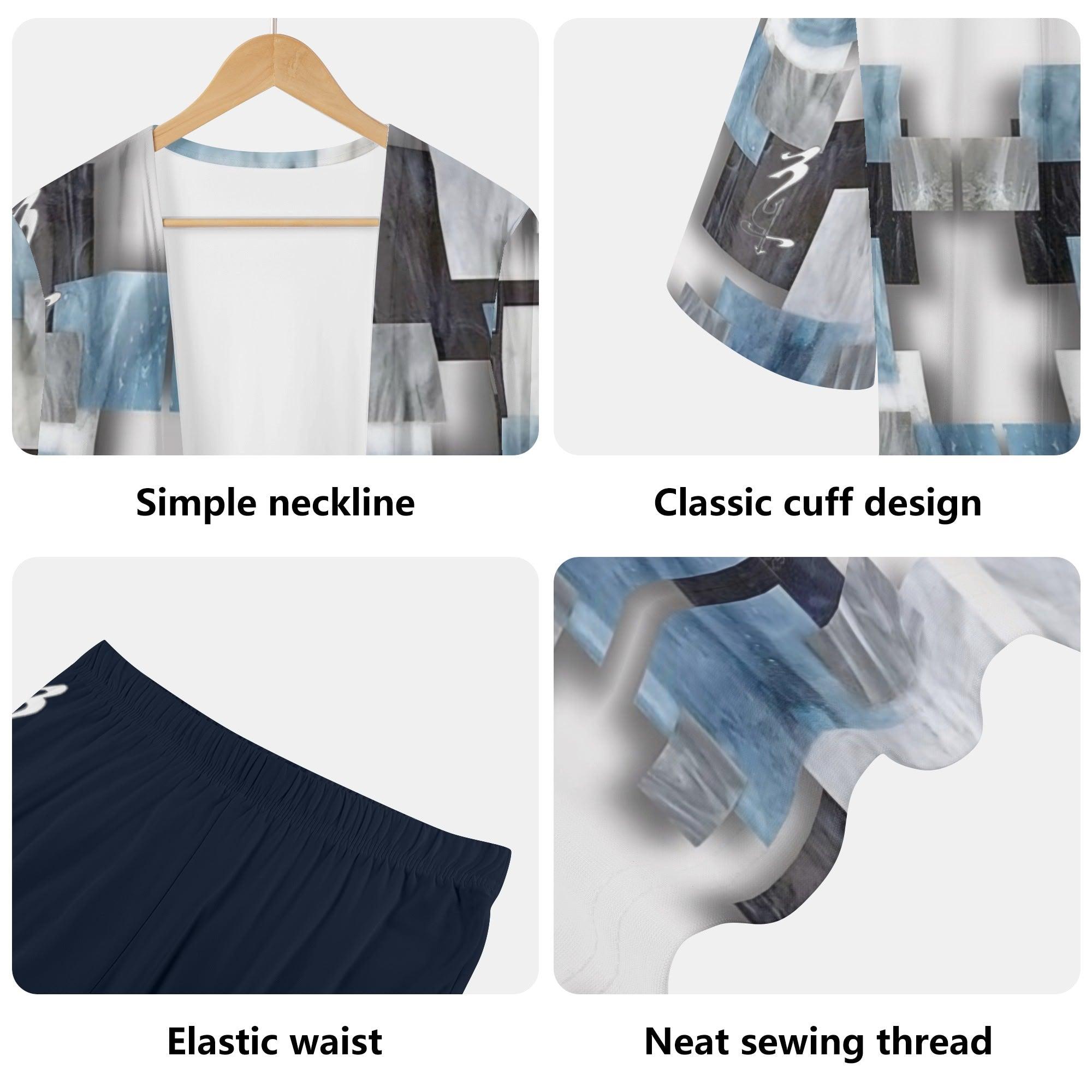 Women's Long Sleeve Cardigan and Leggings 2pcs - MES...Where