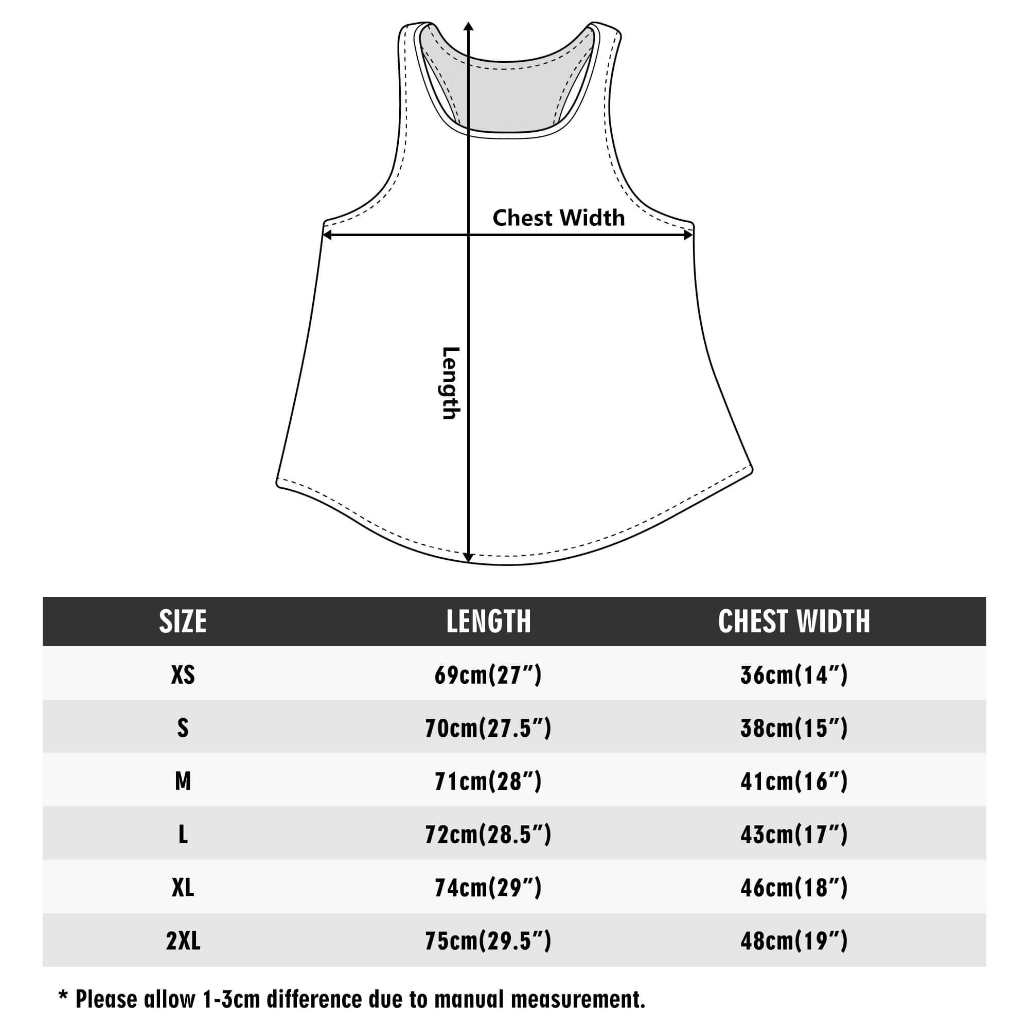 Women's All Over Print Vest - MES...Where