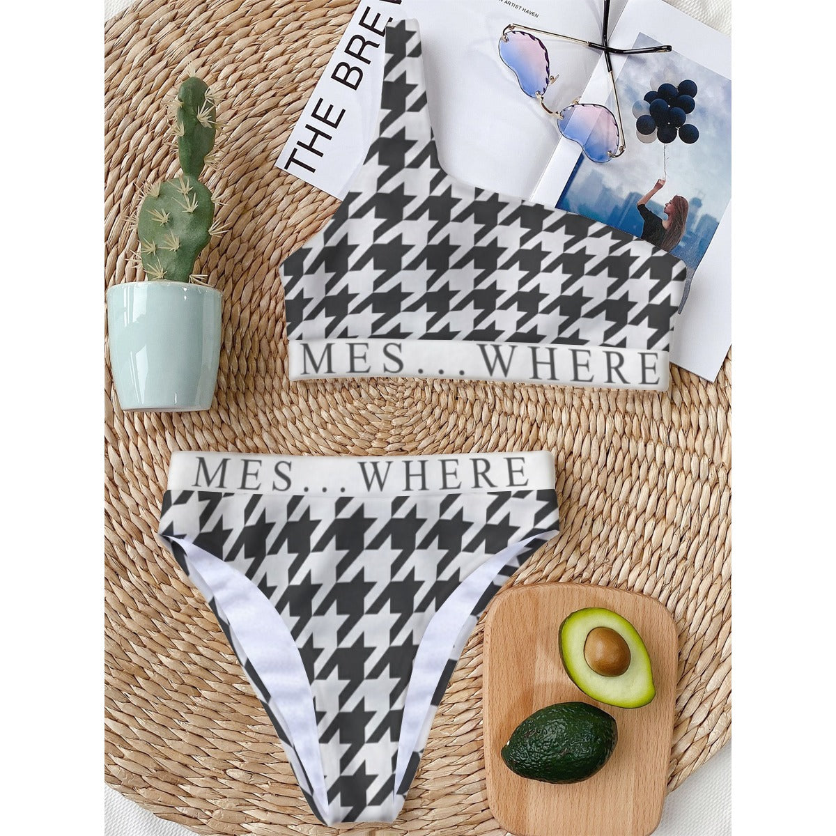 Women's Bikini With Single Shoulder