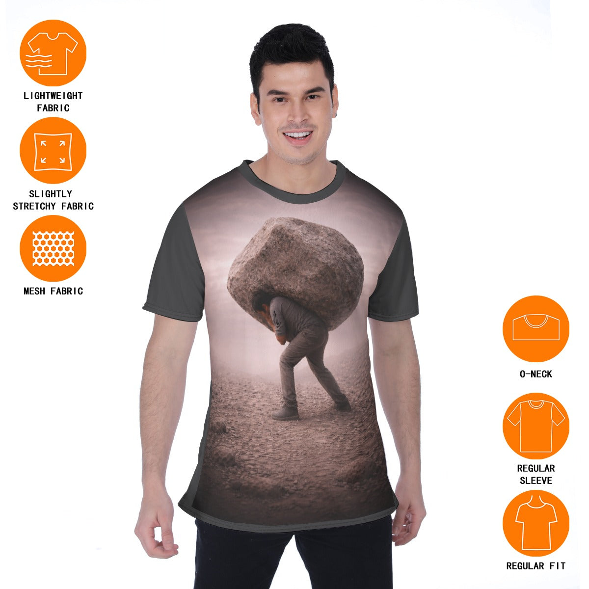 Handmade Flex Slim Fit Men's T-shirt