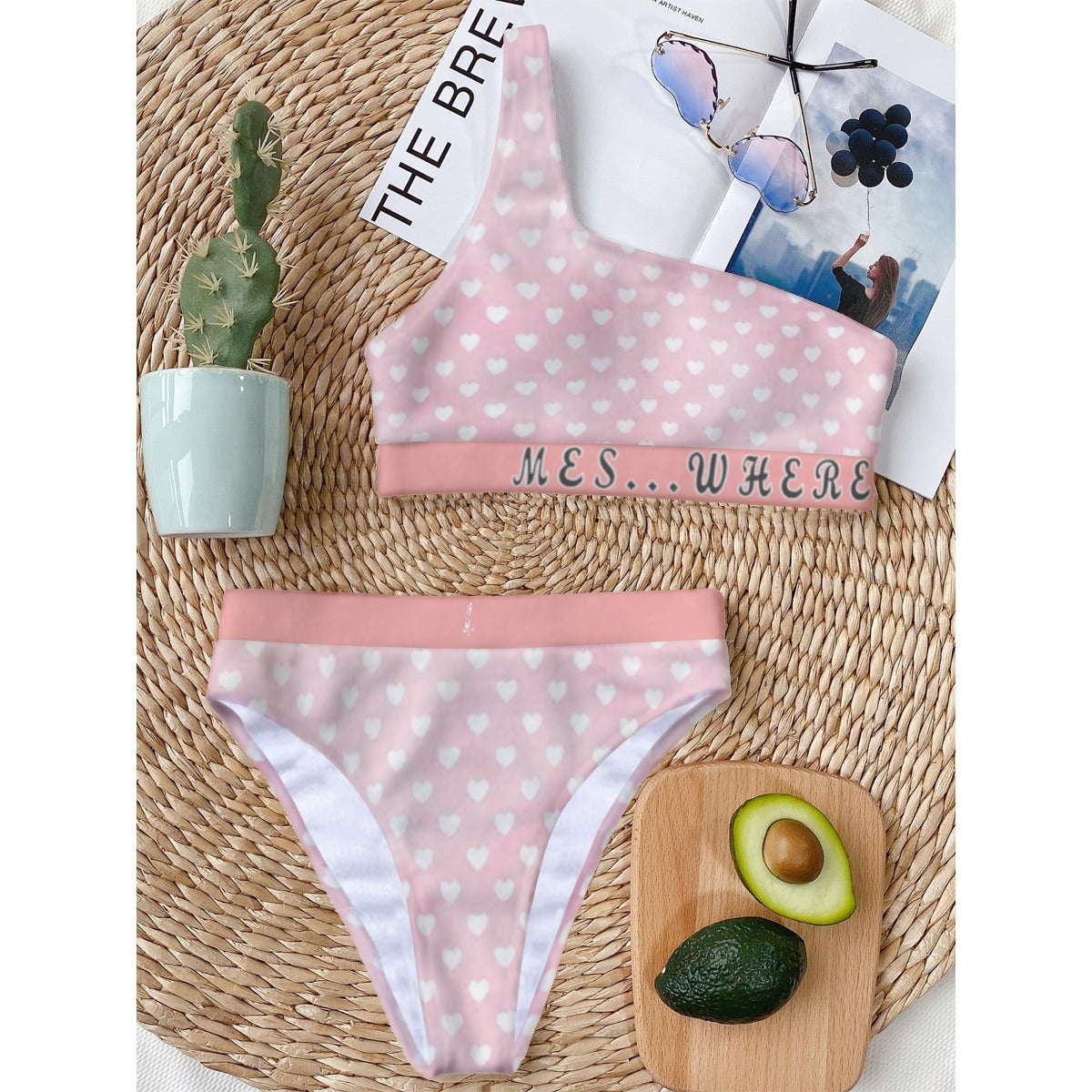 Women's Bikini With Single Shoulder