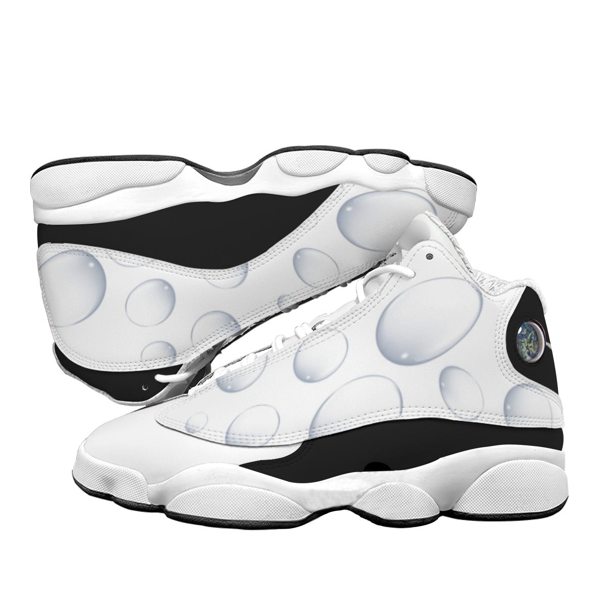 Men's Curved Basketball Shoes With Thick Soles