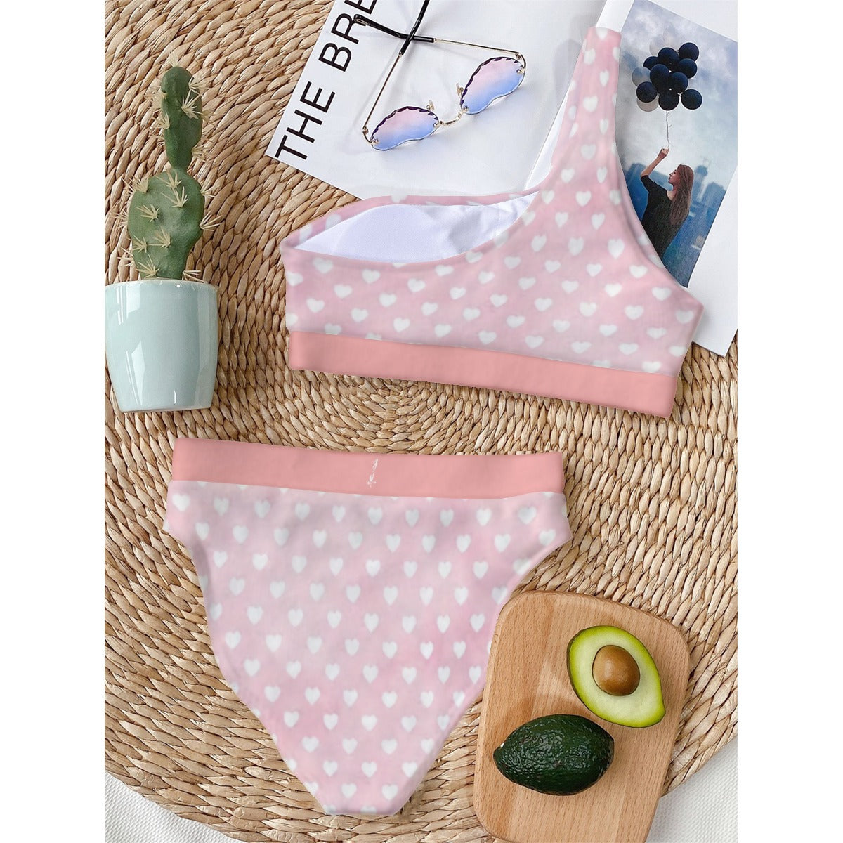 Women's Bikini With Single Shoulder