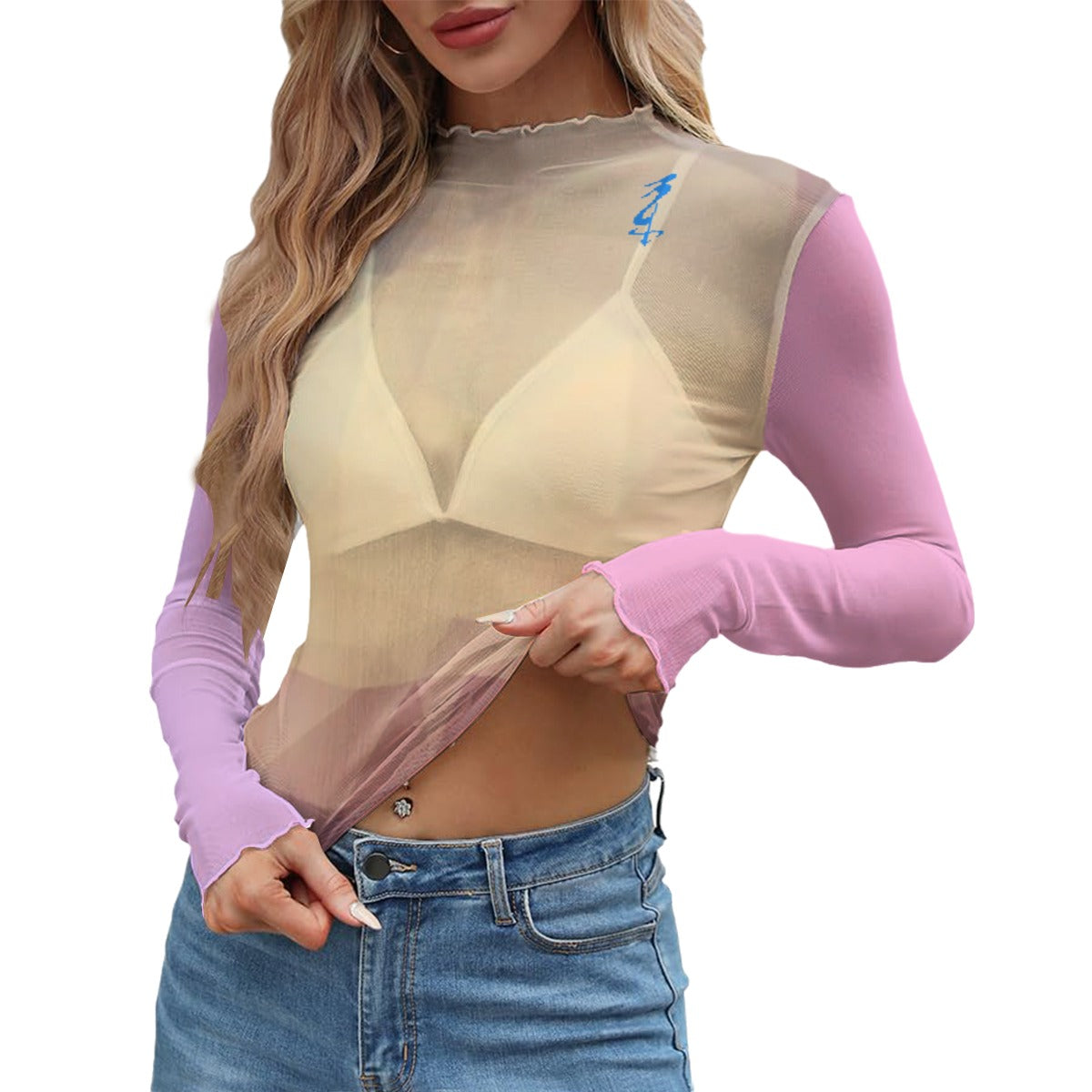 All-Over Print Women's Mesh T-shirt