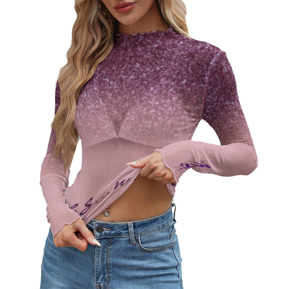All-Over Print Women's Mesh T-shirt