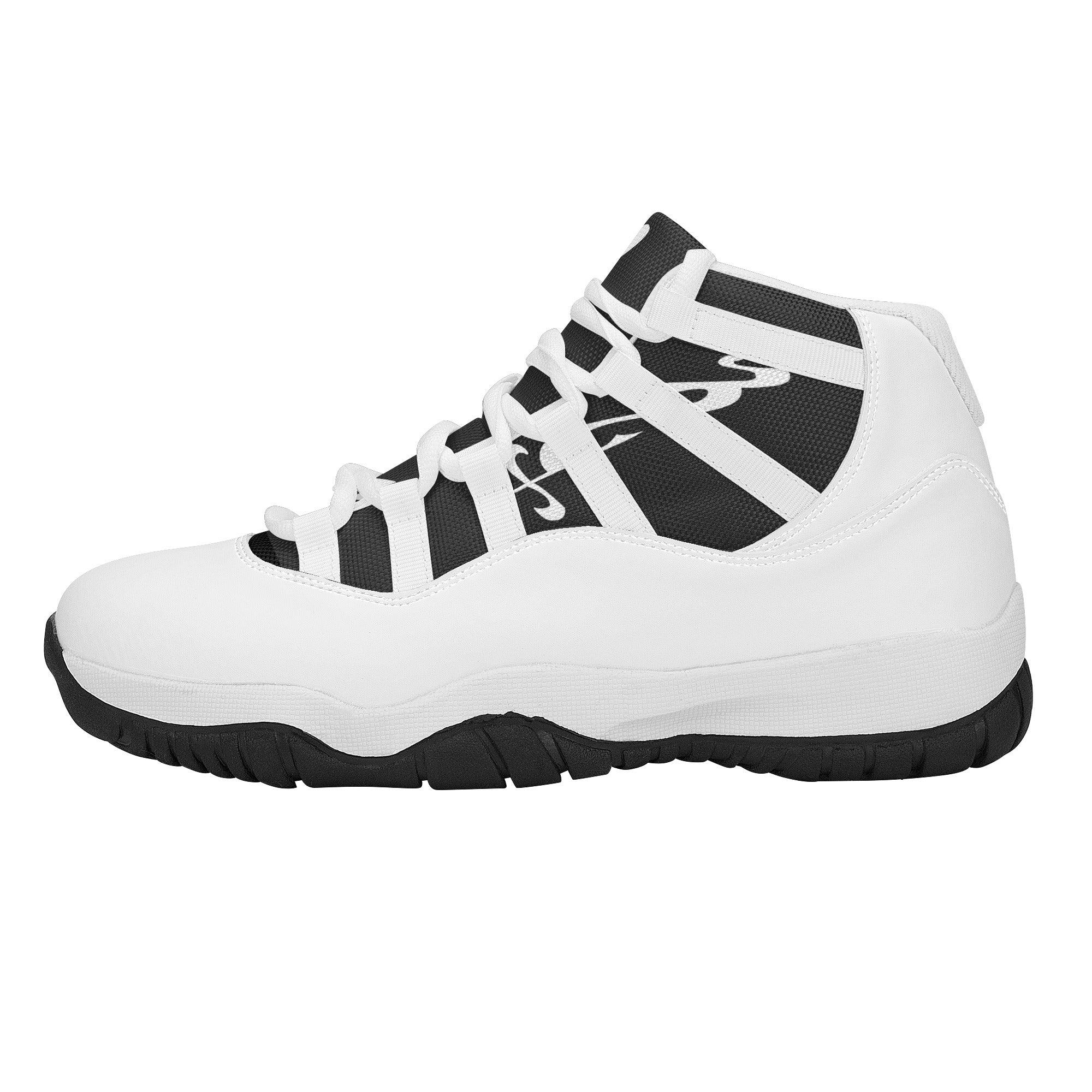 The Run Around ~ Women's Upgraded High Top Retro Basketball Sneakers - MES...Where