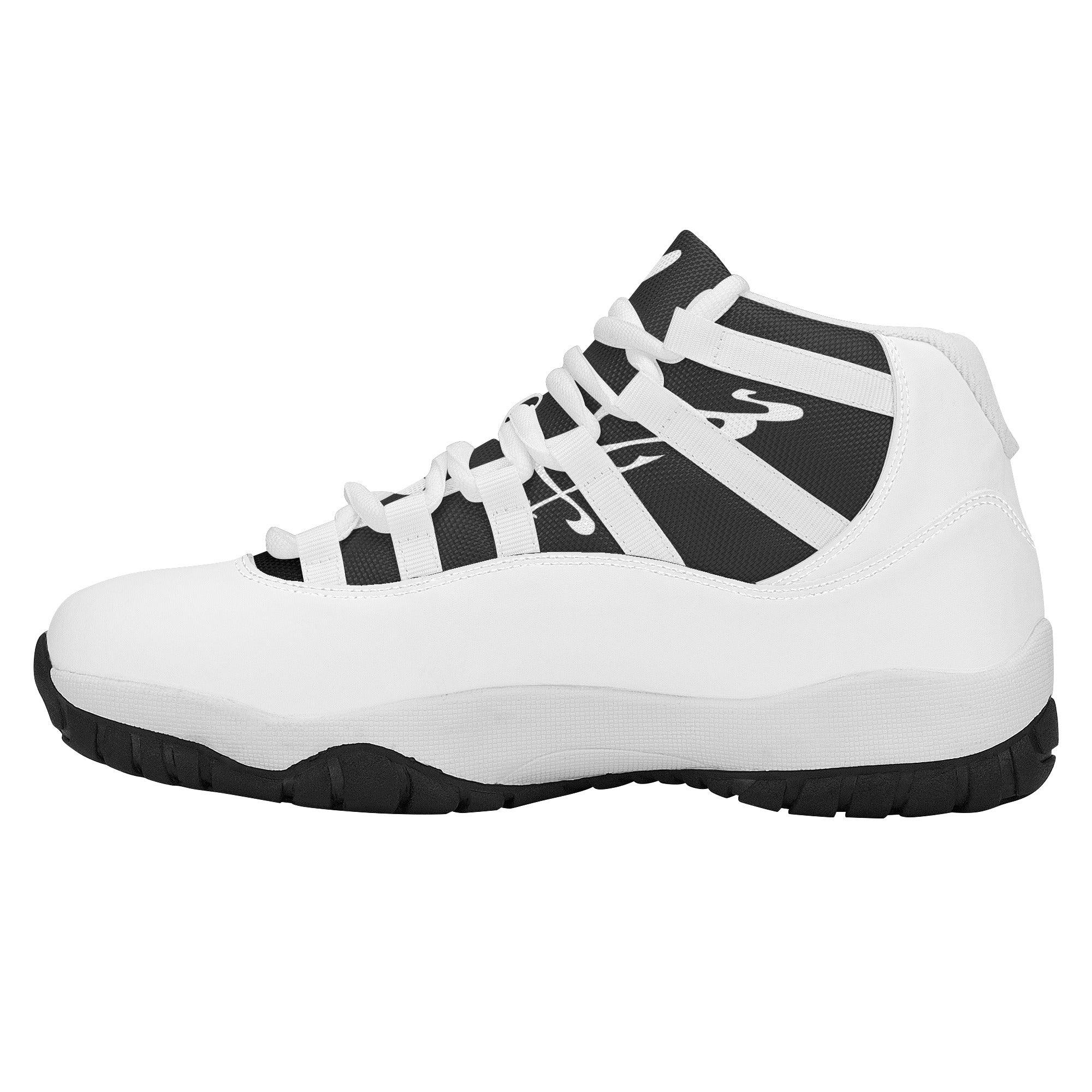 The Run Around ~ Women's Upgraded High Top Retro Basketball Sneakers - MES...Where