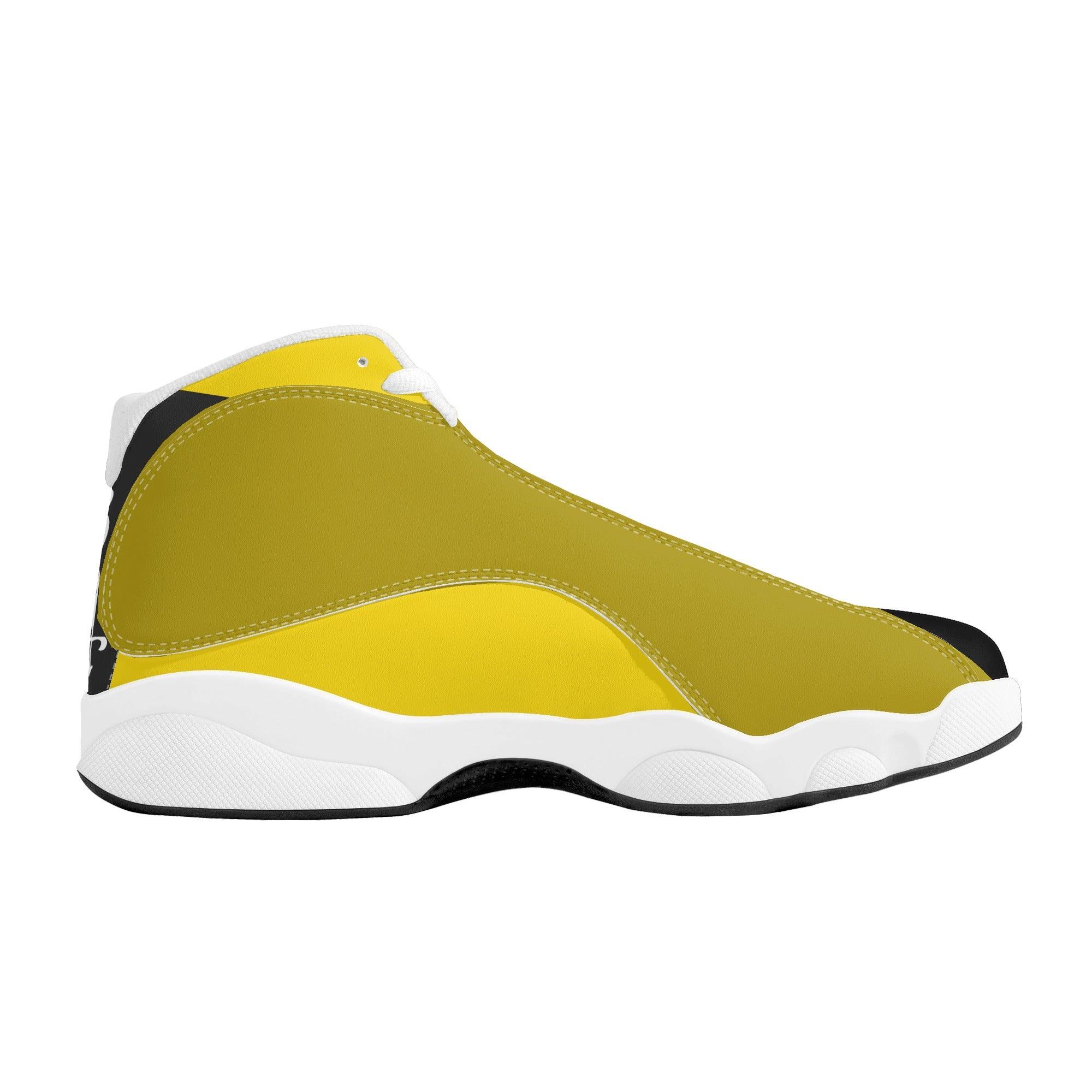 MES...Where (24K) Women's White Soles Basketball Shoes - MES...Where