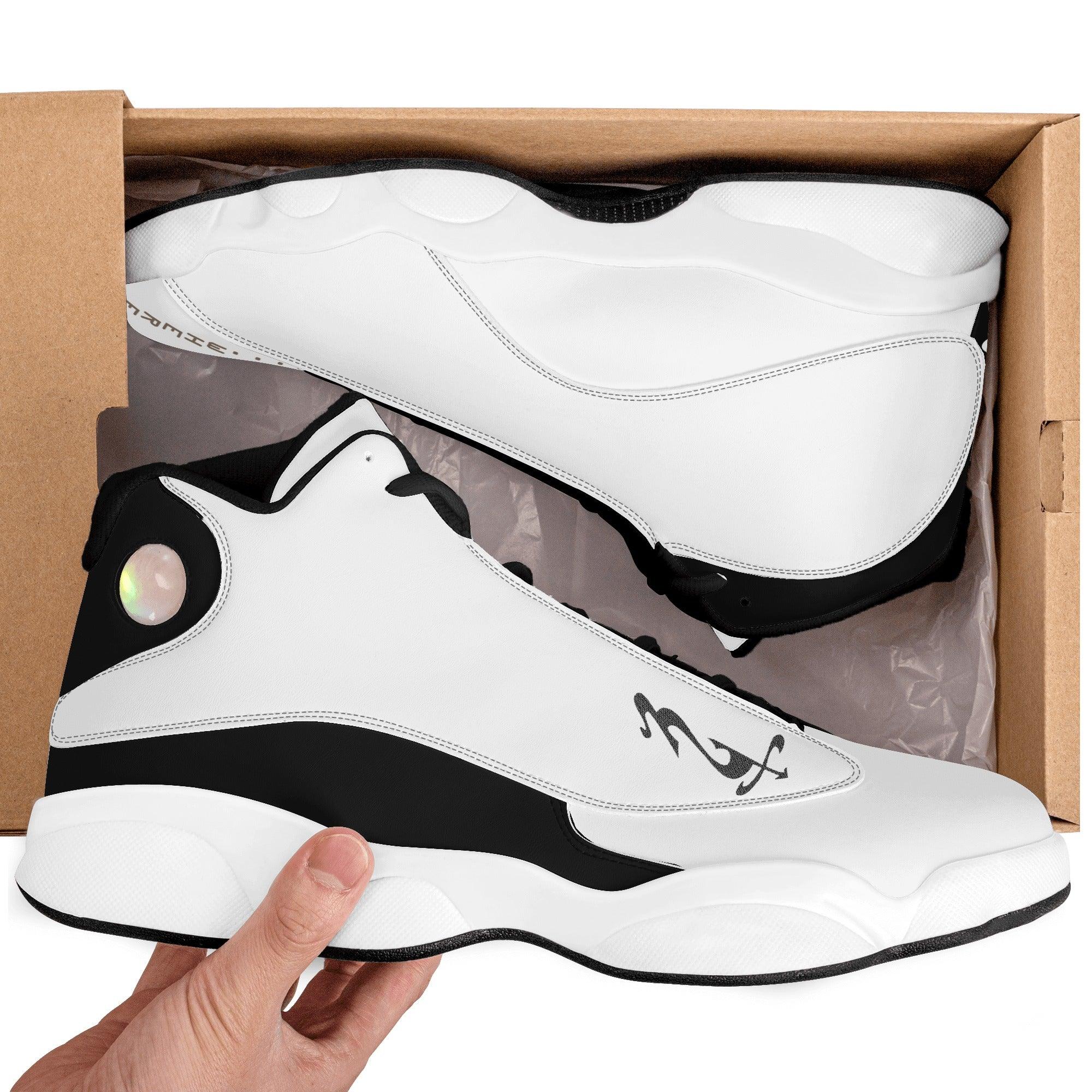MES...Where II ~ Men's White Soles Basketball Shoes - MES...Where