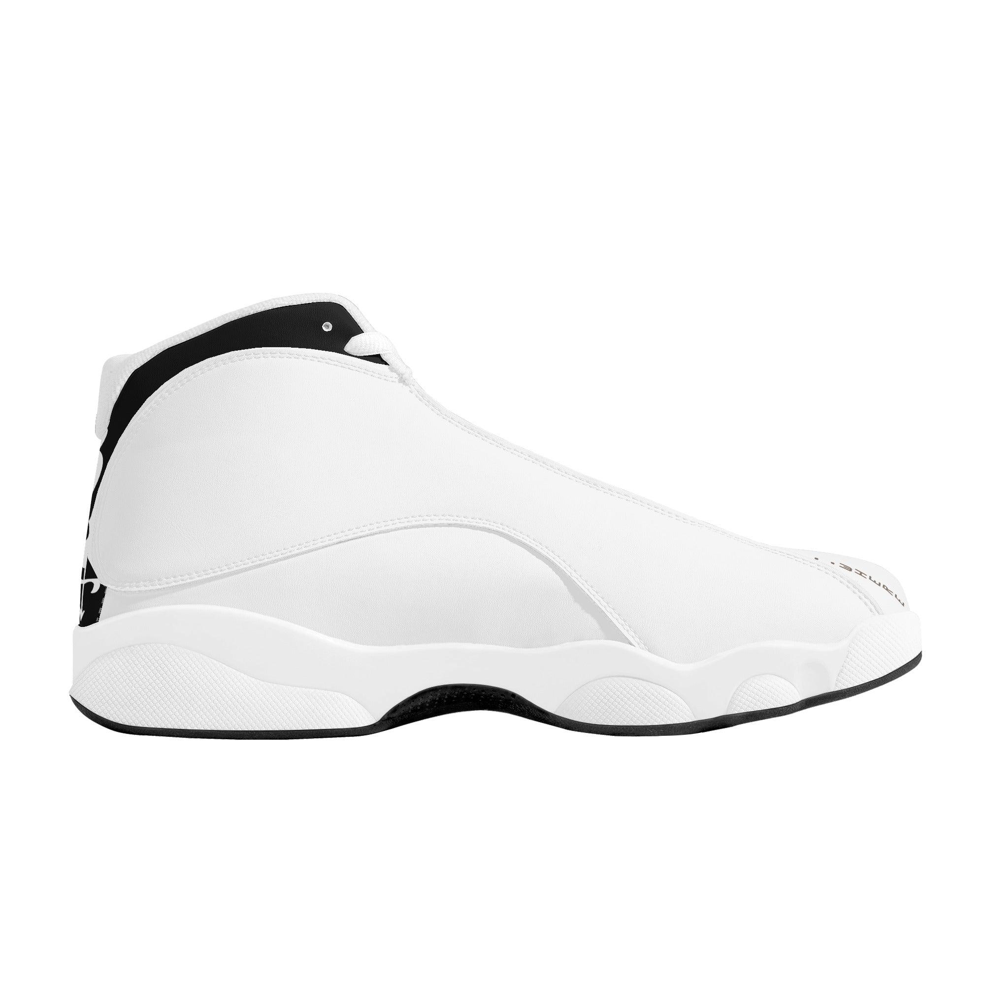 MES...Where II ~ Men's White Soles Basketball Shoes - MES...Where