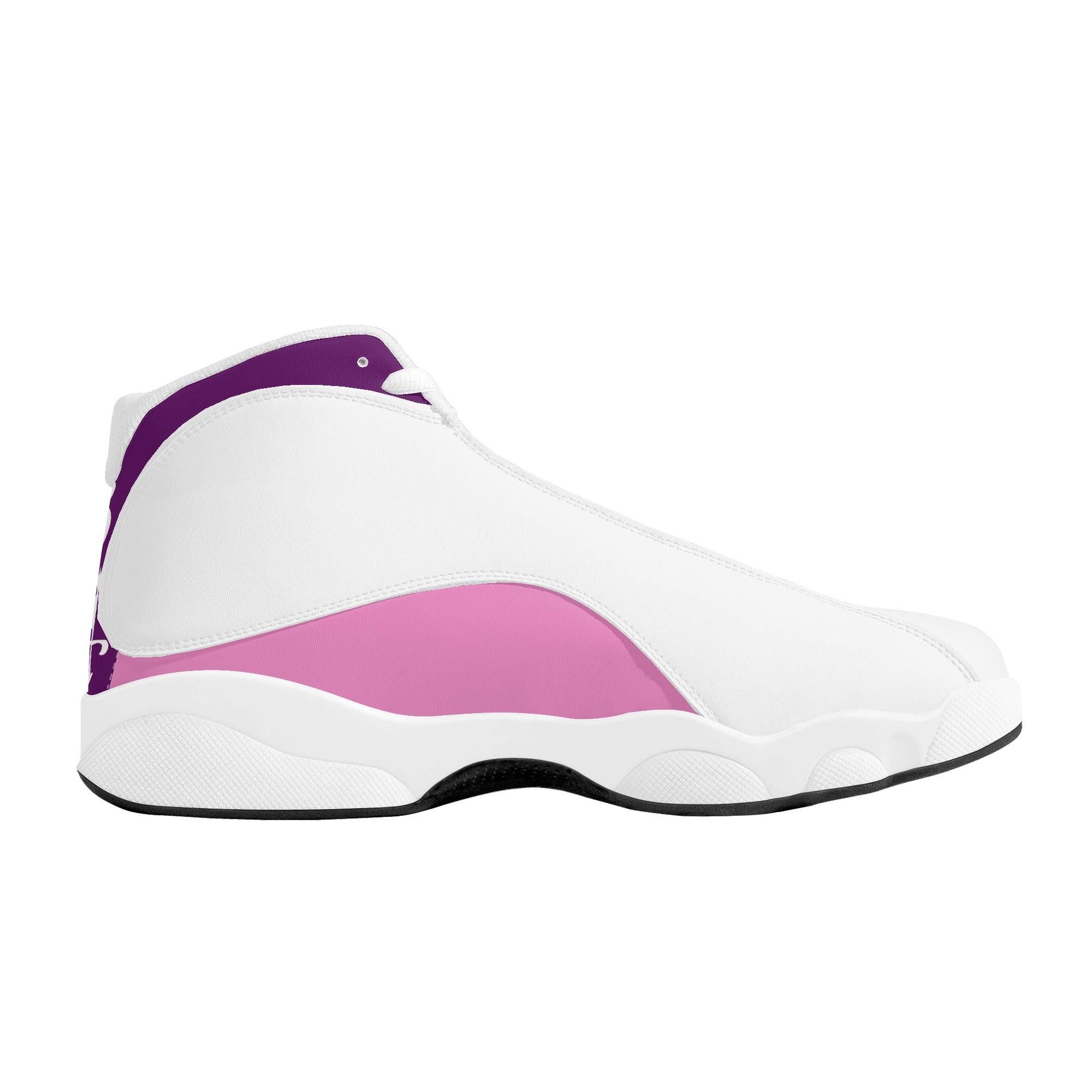MES...Where (Peaceful Soul) ~ Women's White Soles Basketball Shoes - MES...Where