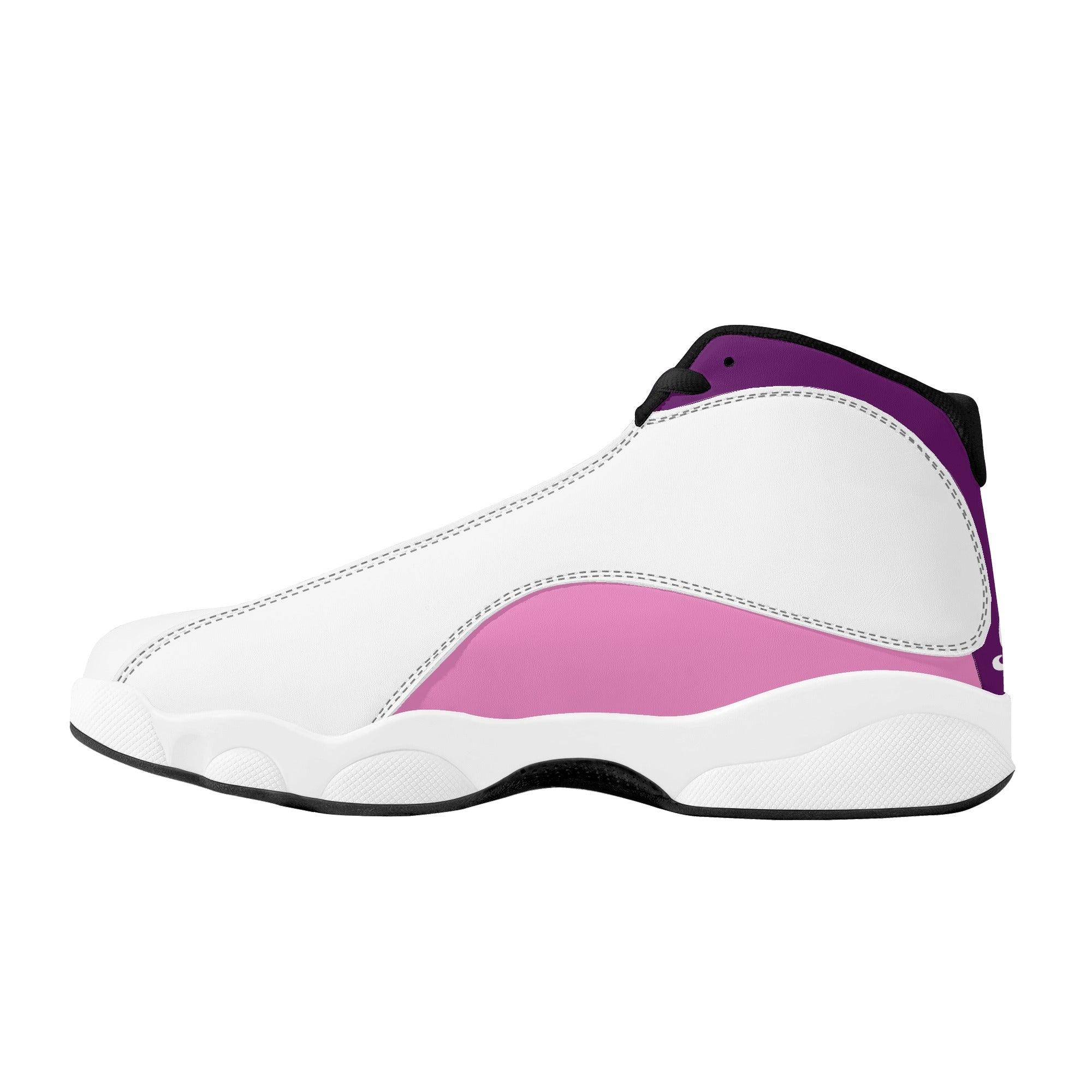 MES...Where (Peaceful Soul) ~ Women's White Soles Basketball Shoes - MES...Where