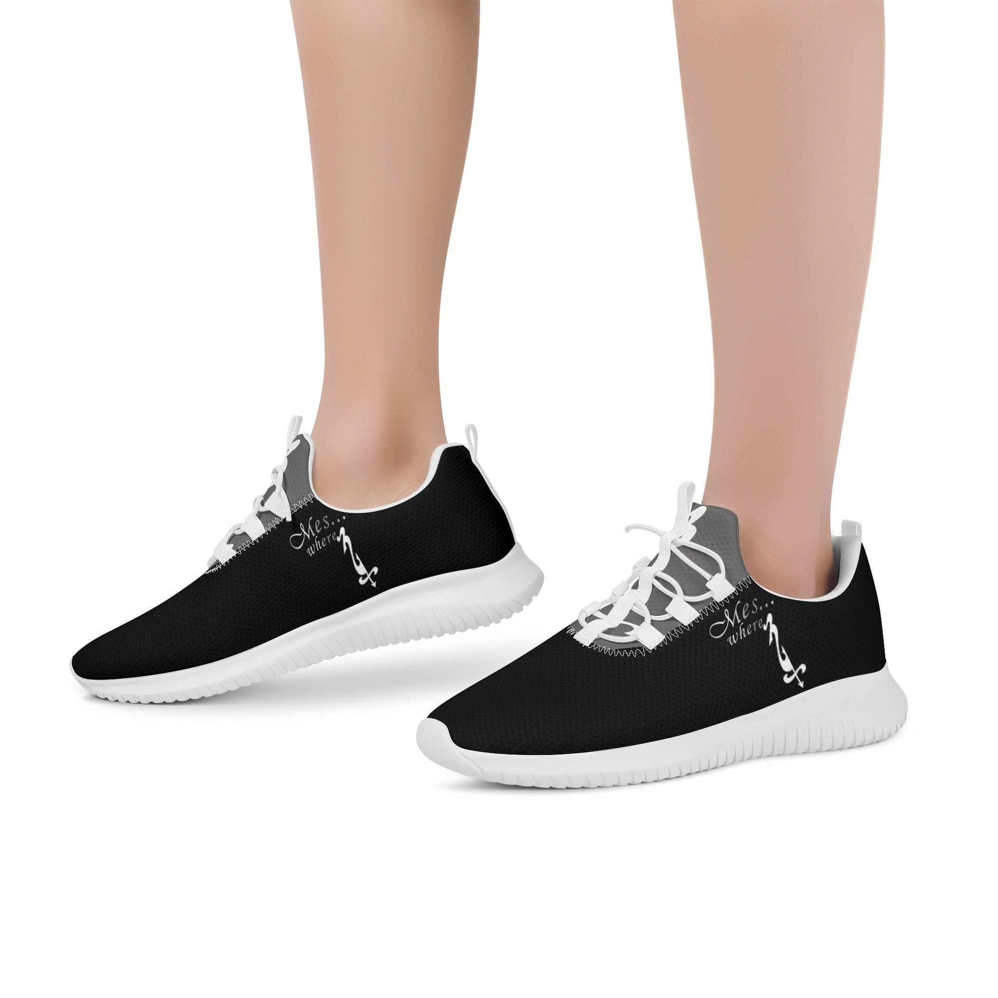 MES...Where ~ Women's New Lace Up Front Running Shoes - MES...Where