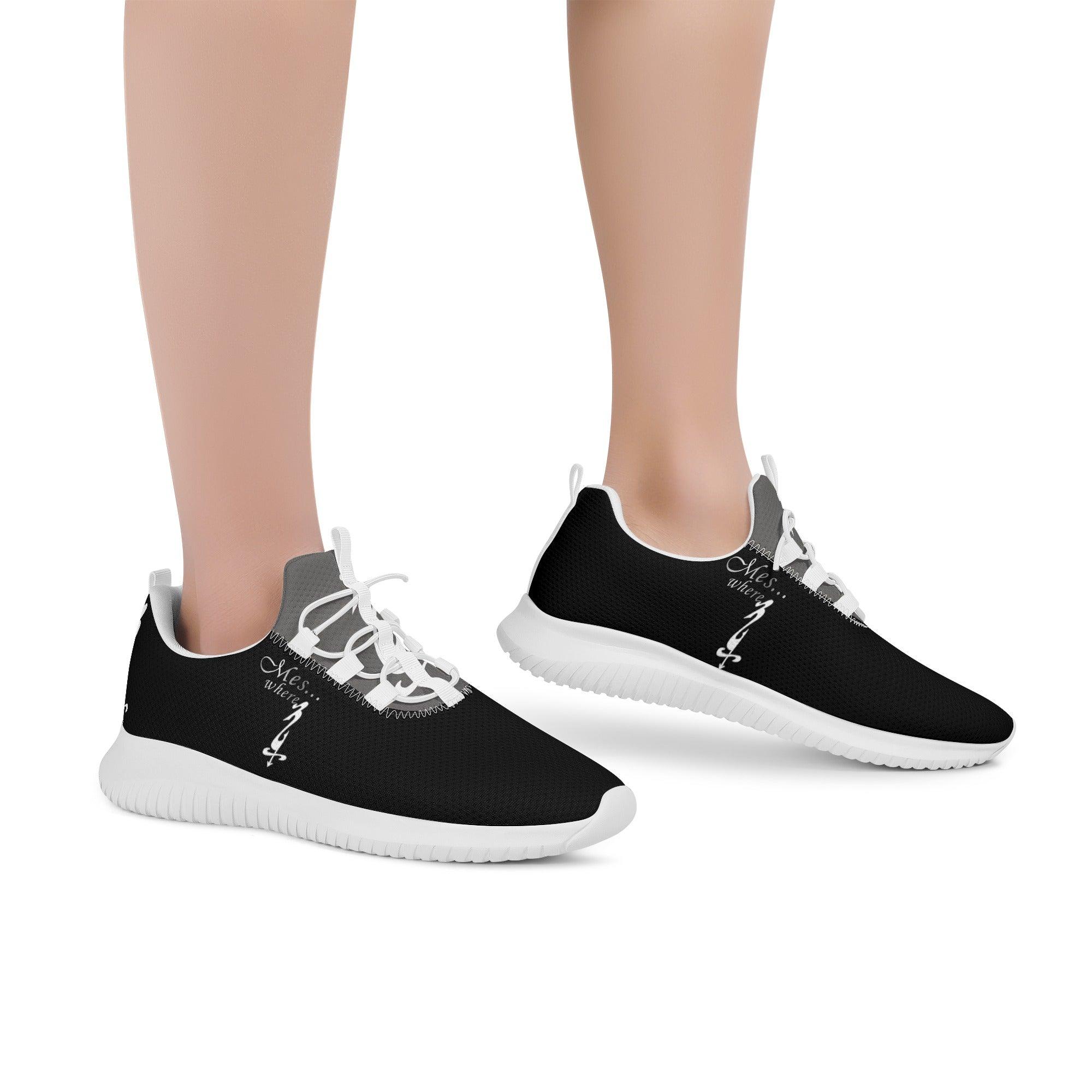 MES...Where ~ Women's New Lace Up Front Running Shoes - MES...Where