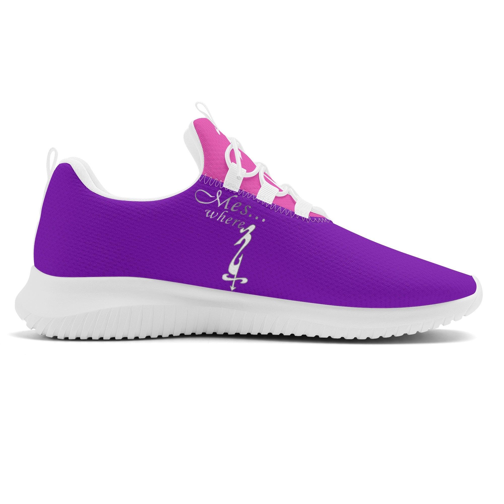 MES...Where ~ Women's New Lace Up Front Running Shoes - MES...Where