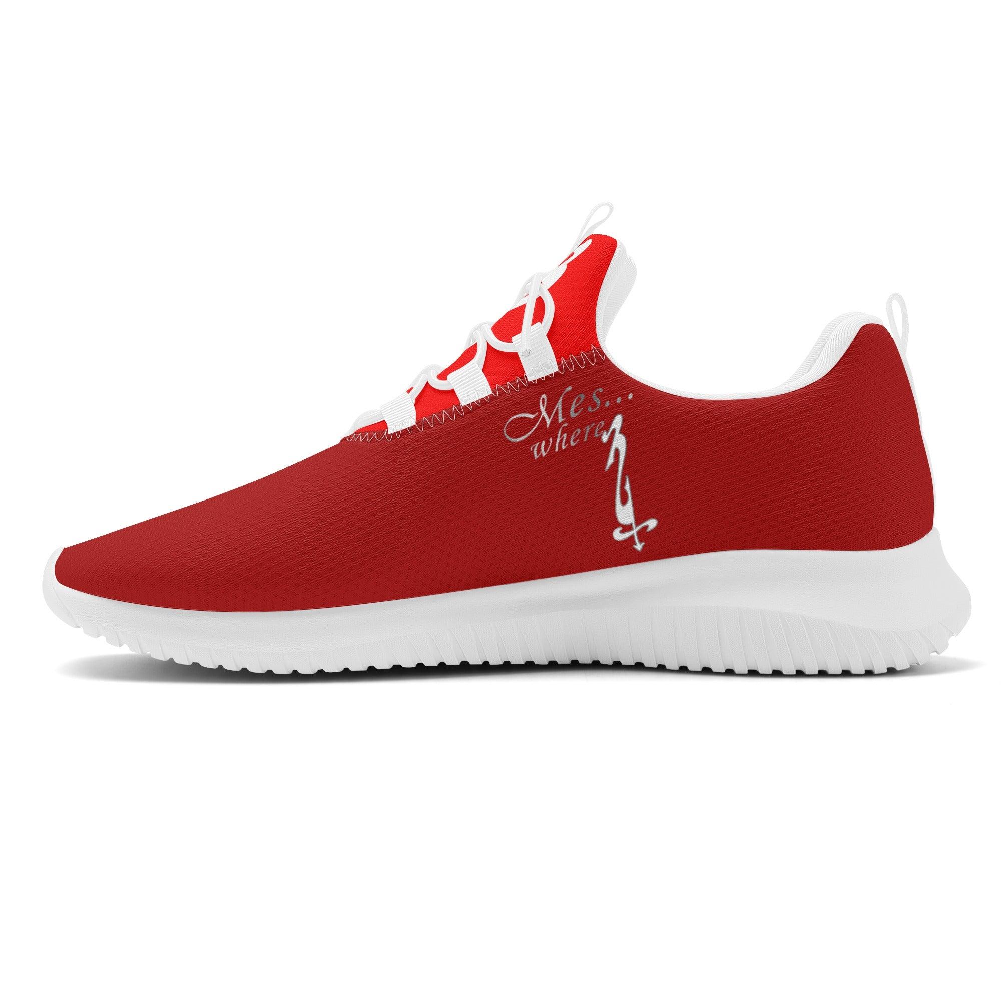 MES...Where ~ Women's New Lace Up Front Running Shoes - MES...Where