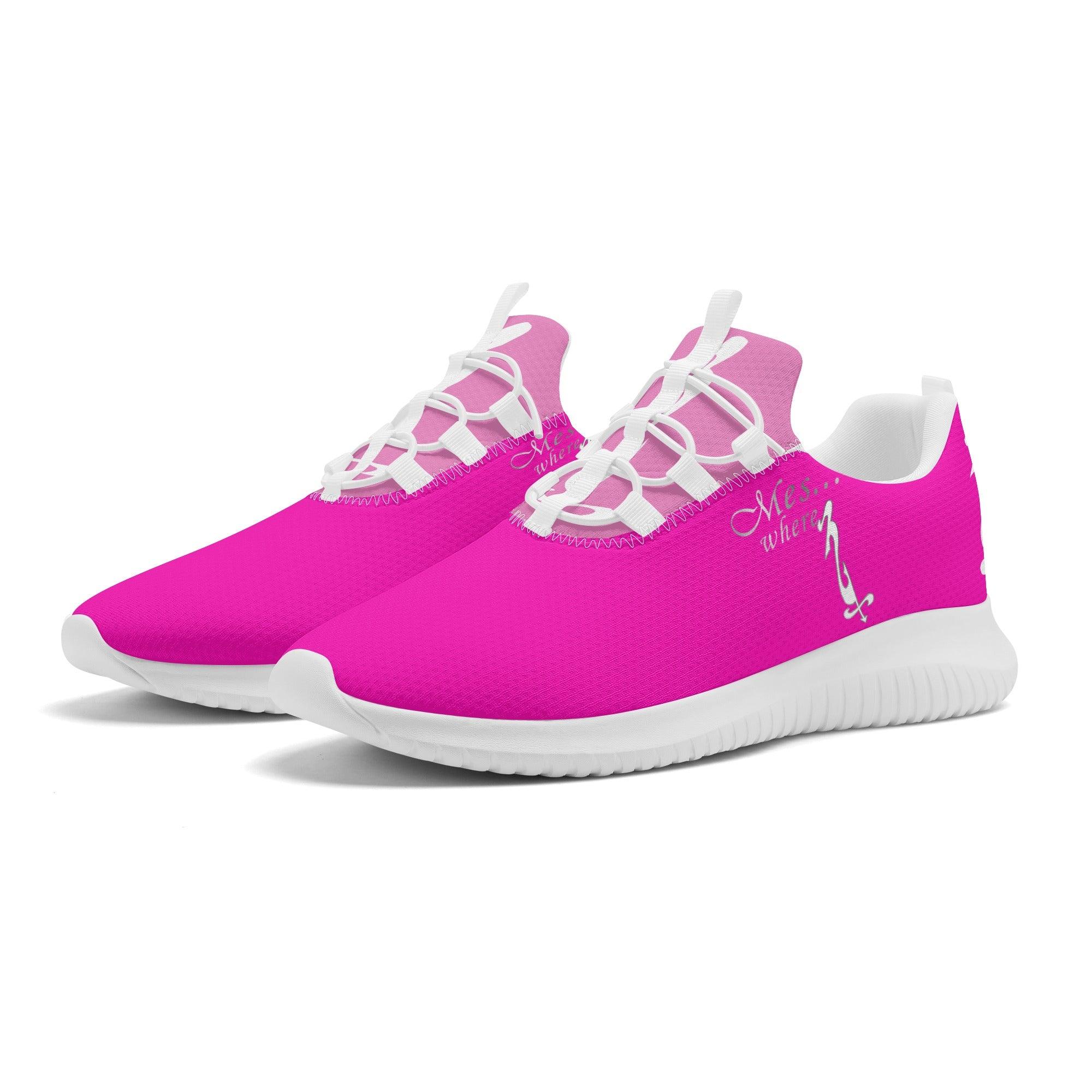 MES...Where ~ Women's New Lace Up Front Running Shoes - MES...Where