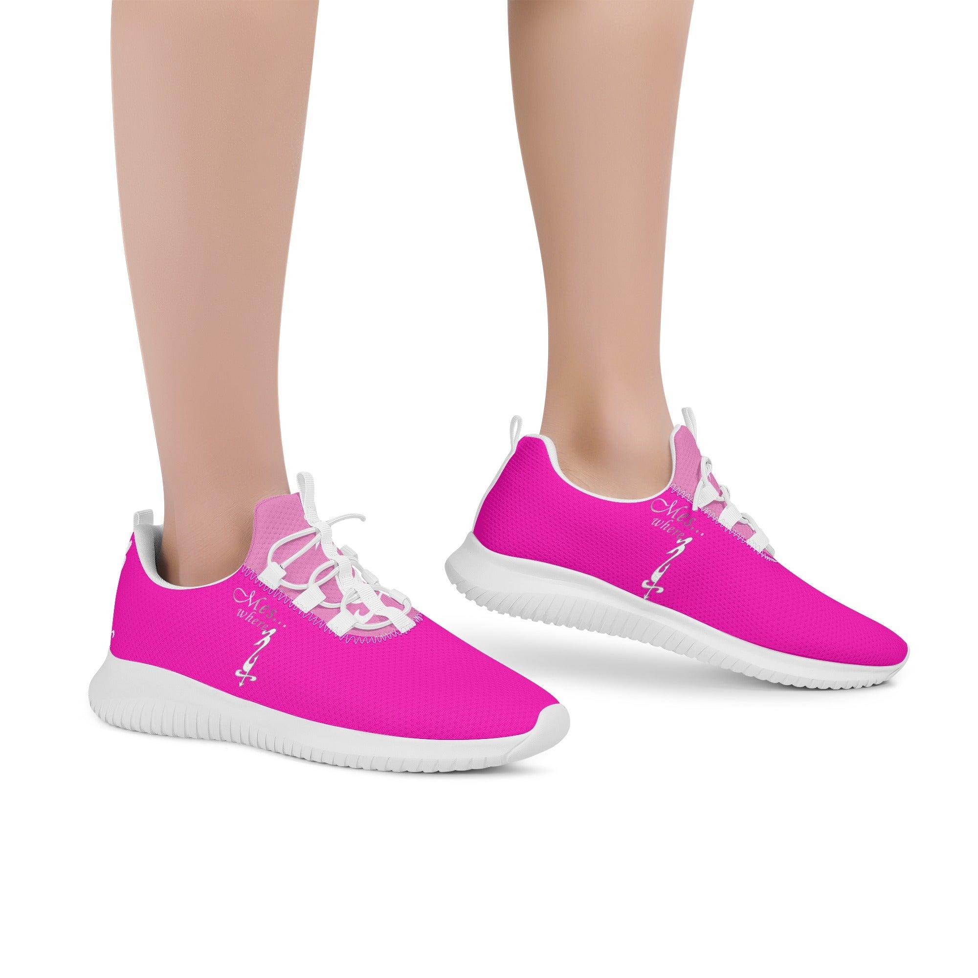 MES...Where ~ Women's New Lace Up Front Running Shoes - MES...Where
