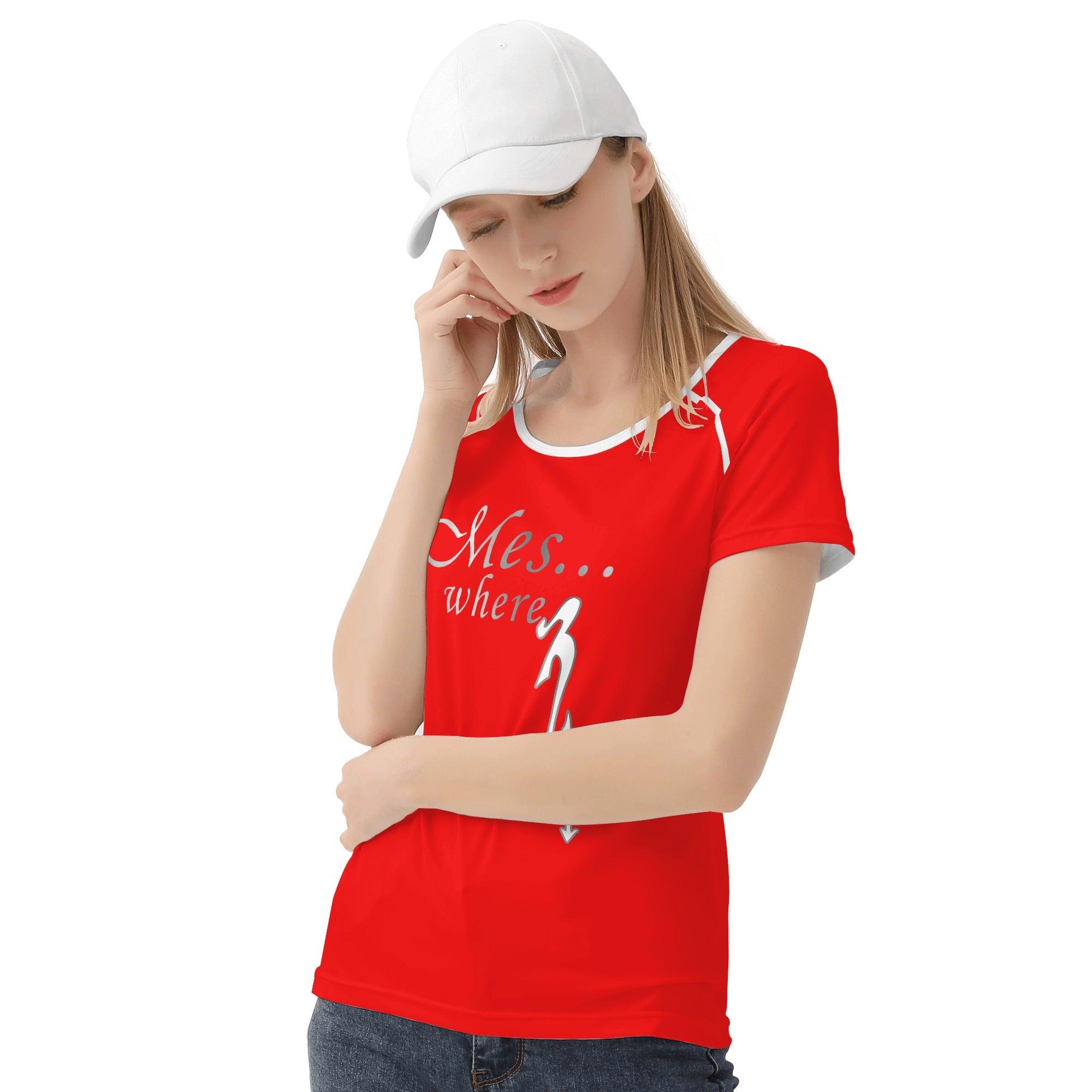 A Rhythm To My Nation ~ Women's All-Over Print T shirt - MES...Where