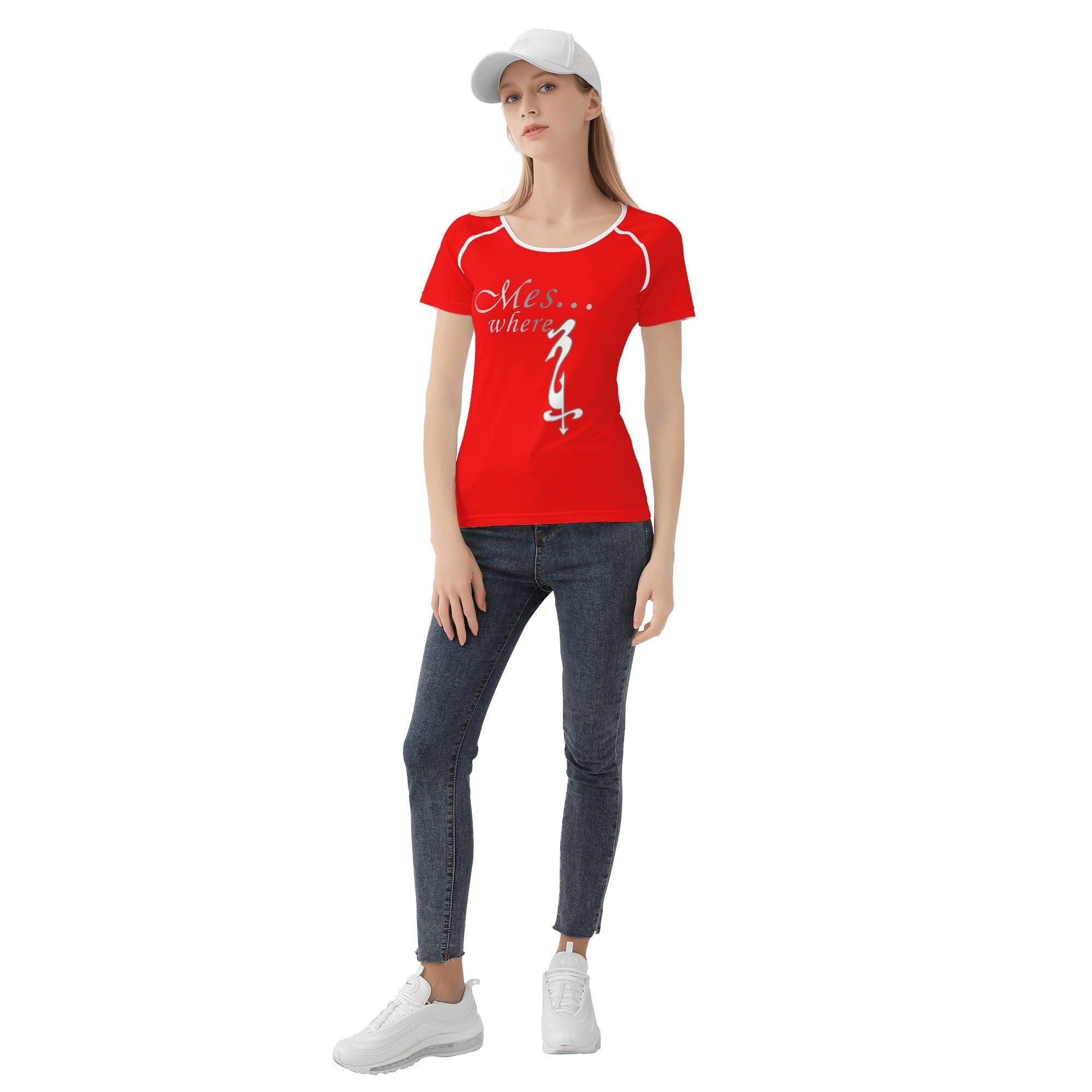 A Rhythm To My Nation ~ Women's All-Over Print T shirt - MES...Where