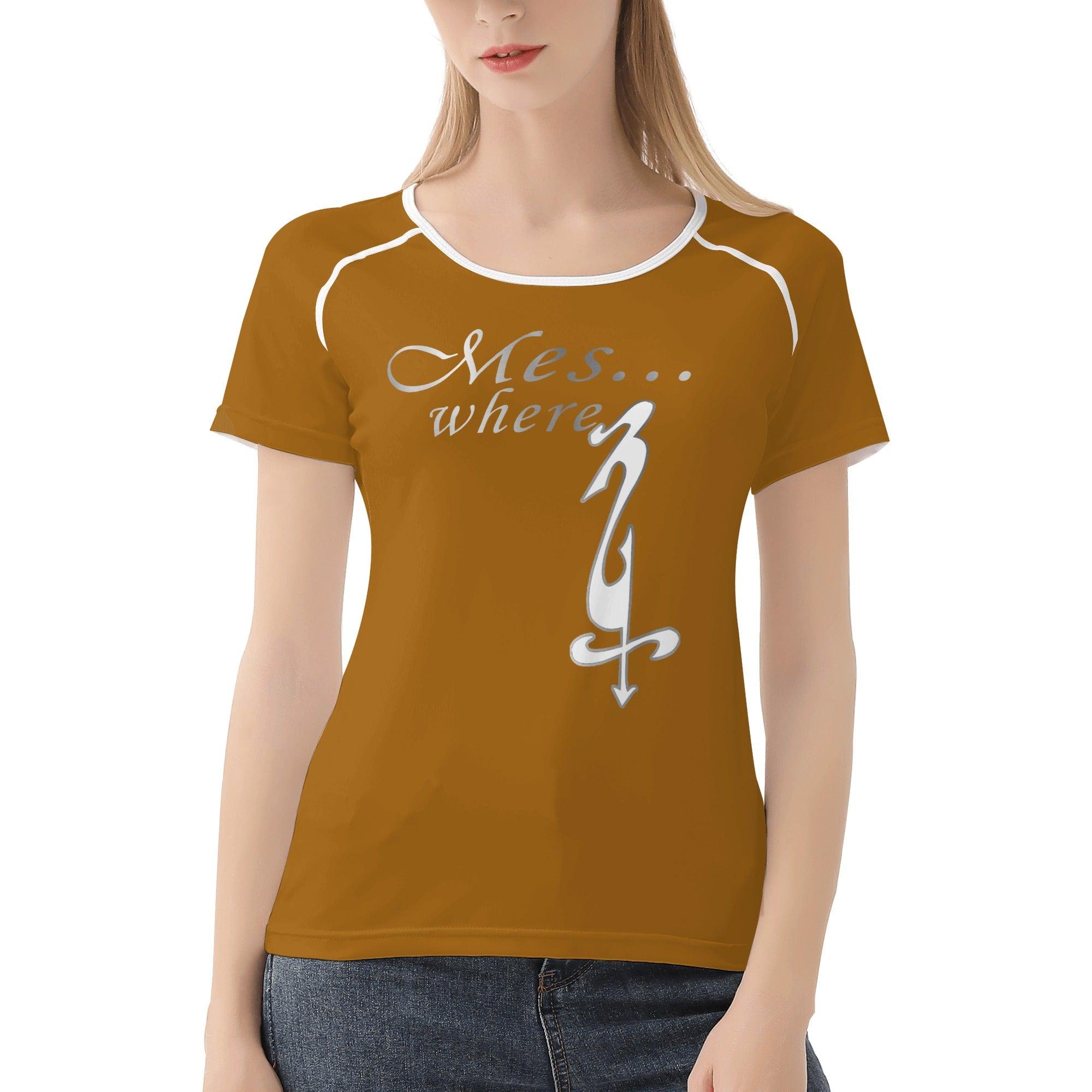 A Rhythm To My Nation ~ Women's All-Over Print T shirt - MES...Where