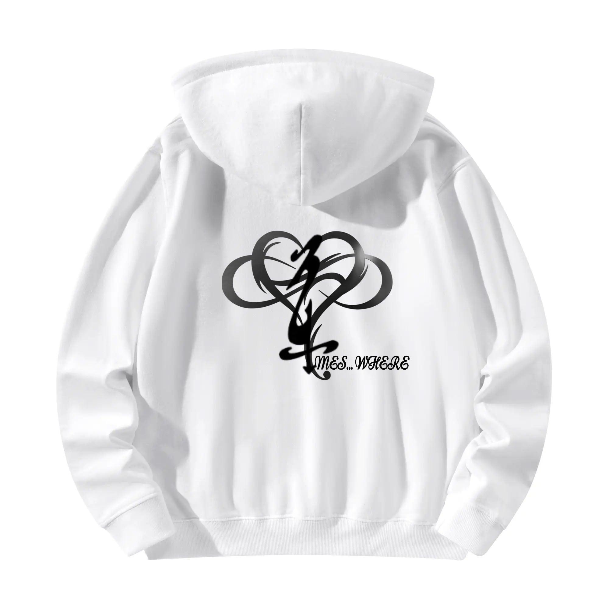 Unisex Front & Back Printing Cotton Hoodie - MES...Where