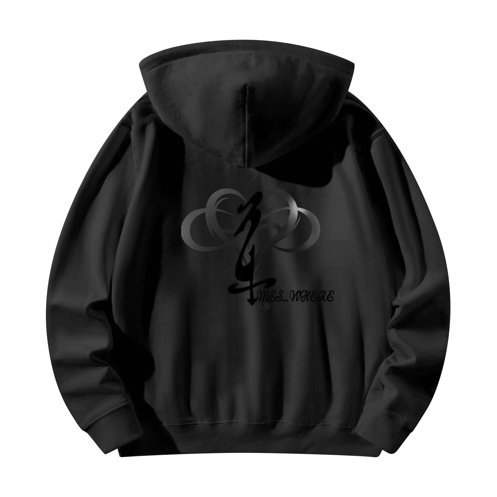 Unisex Front & Back Printing Cotton Hoodie - MES...Where