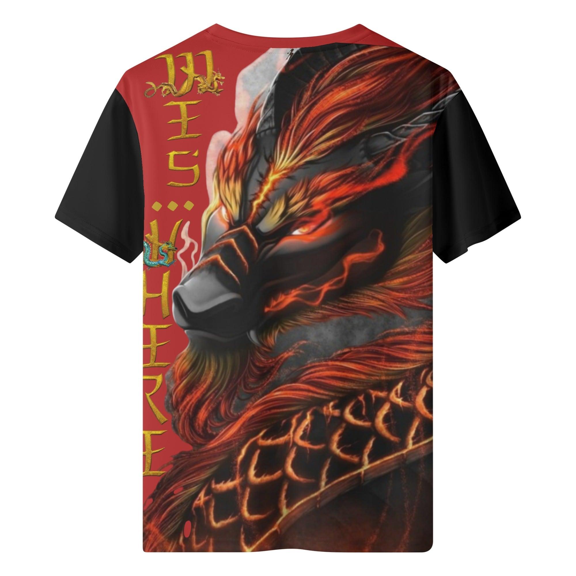 Young Adult Men's All Over Print Flex T-Shirt - MES...Where