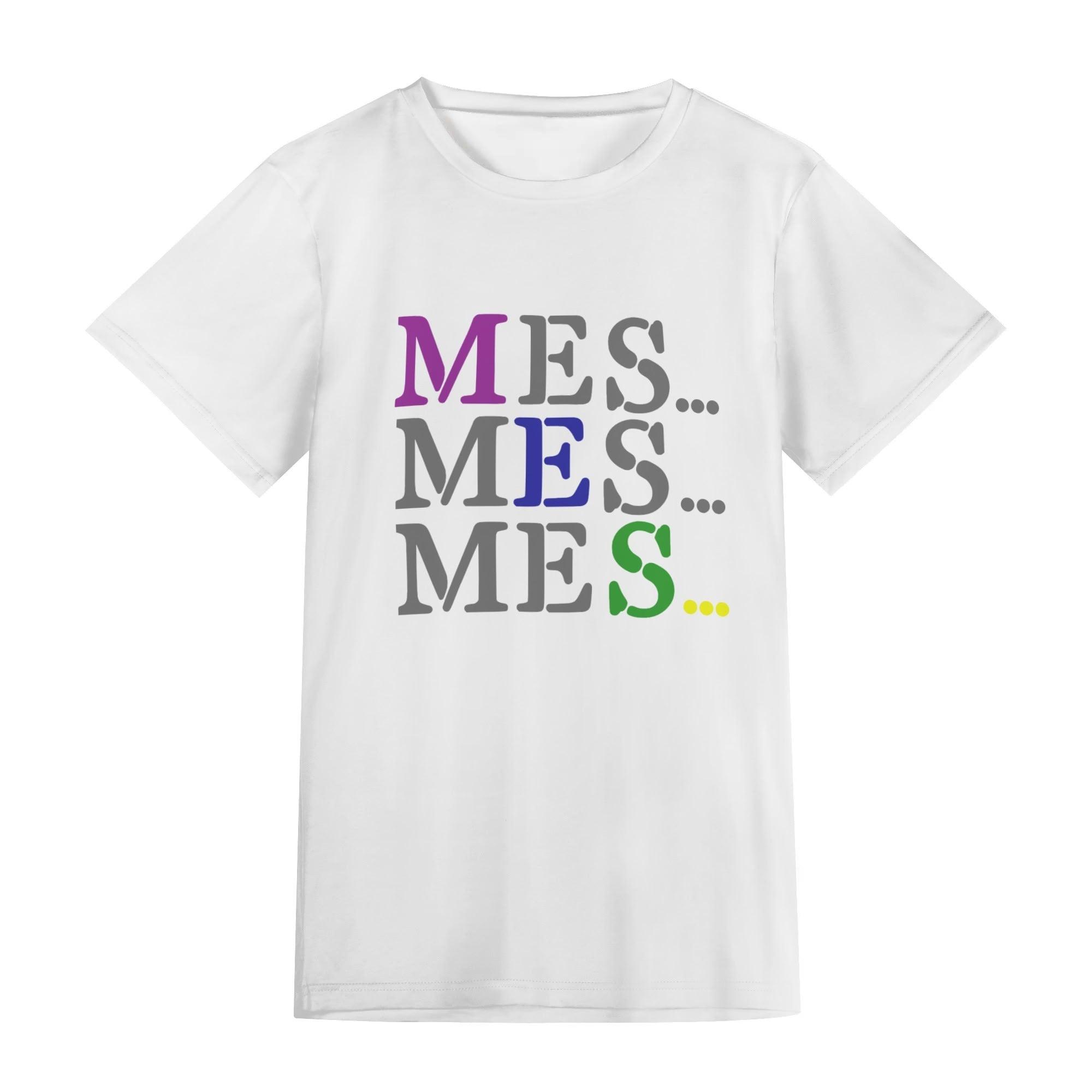 Unisex All-Over Print Adult Short Sleeve Tshirt - MES...Where