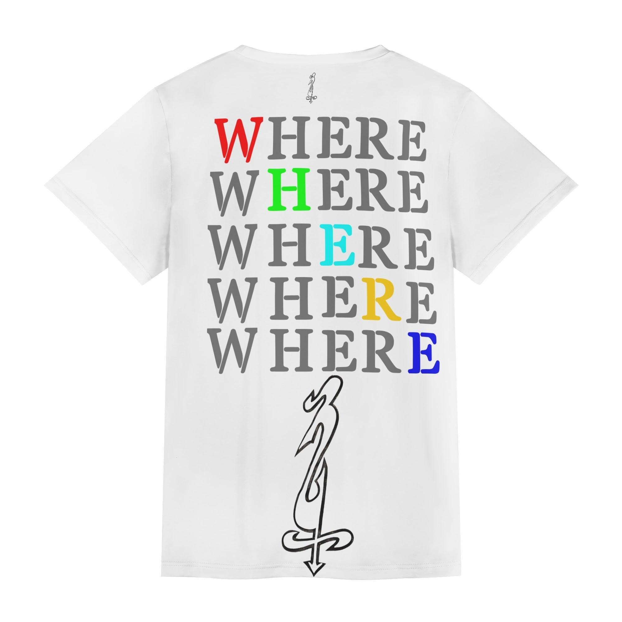 Unisex All-Over Print Adult Short Sleeve Tshirt - MES...Where