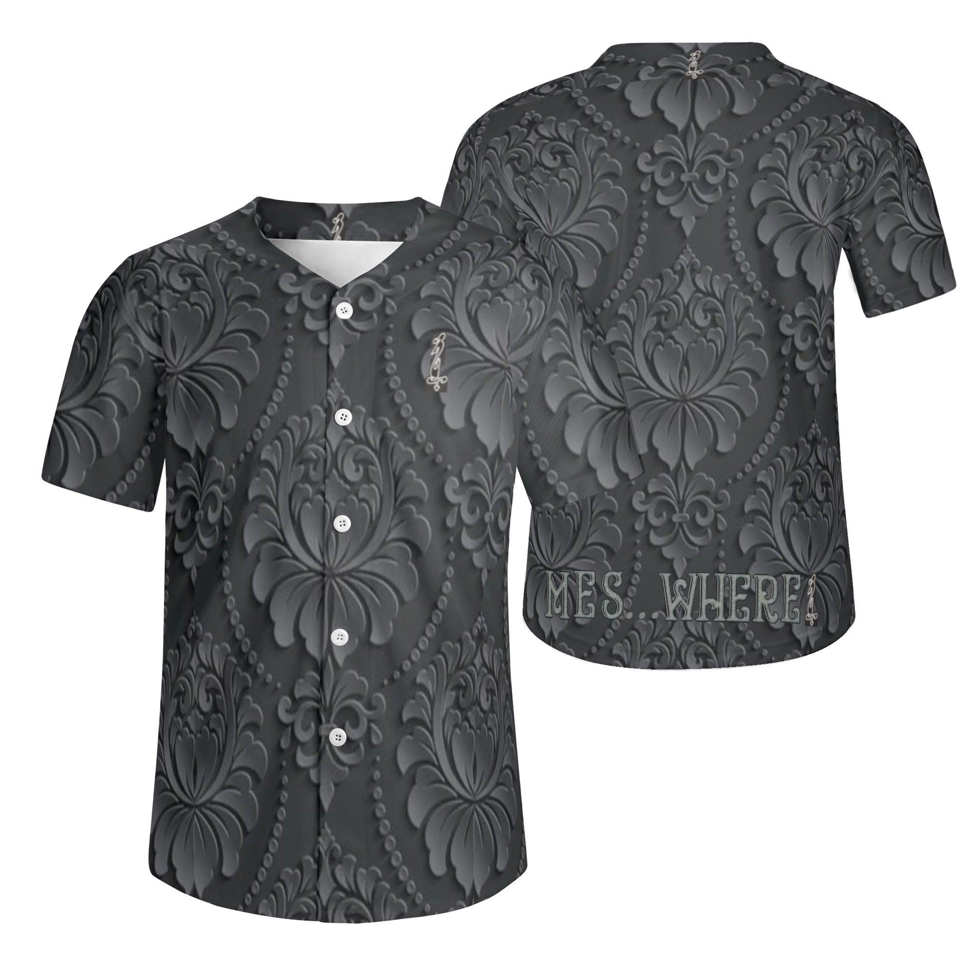 Men's Short Sleeve Baseball Jersey - MES...Where