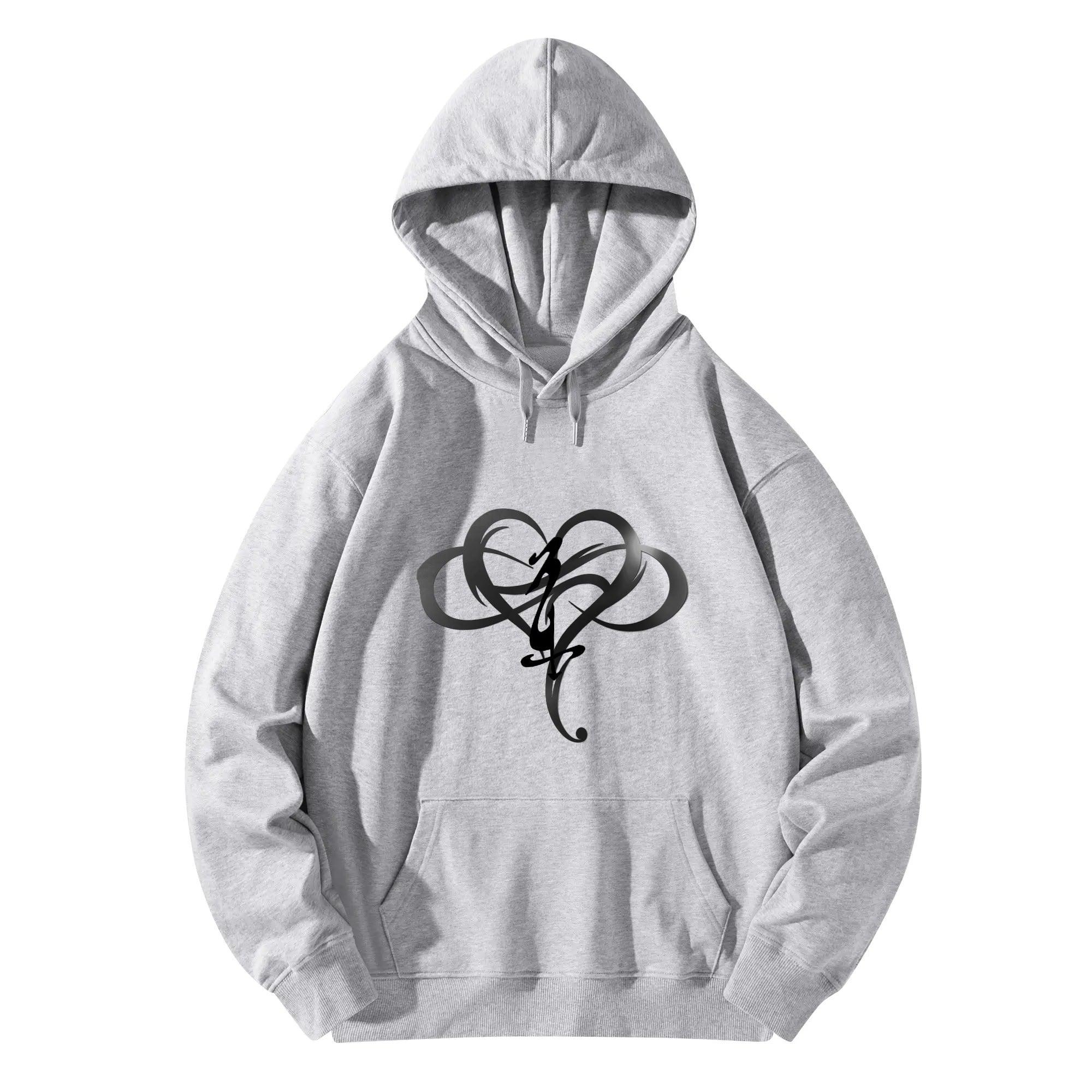 Unisex Front & Back Printing Cotton Hoodie - MES...Where