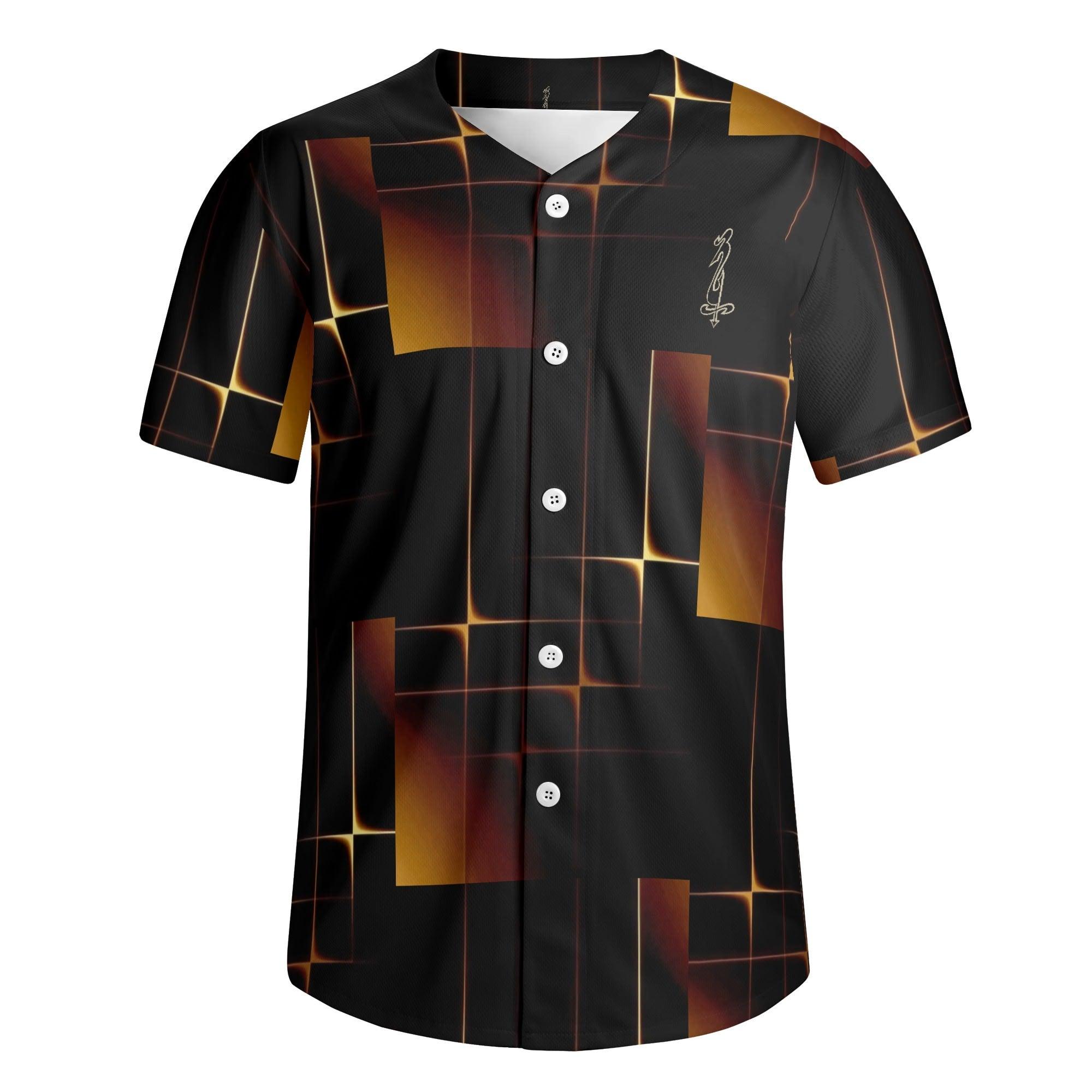 Men's Short Sleeve Baseball Jersey - MES...Where