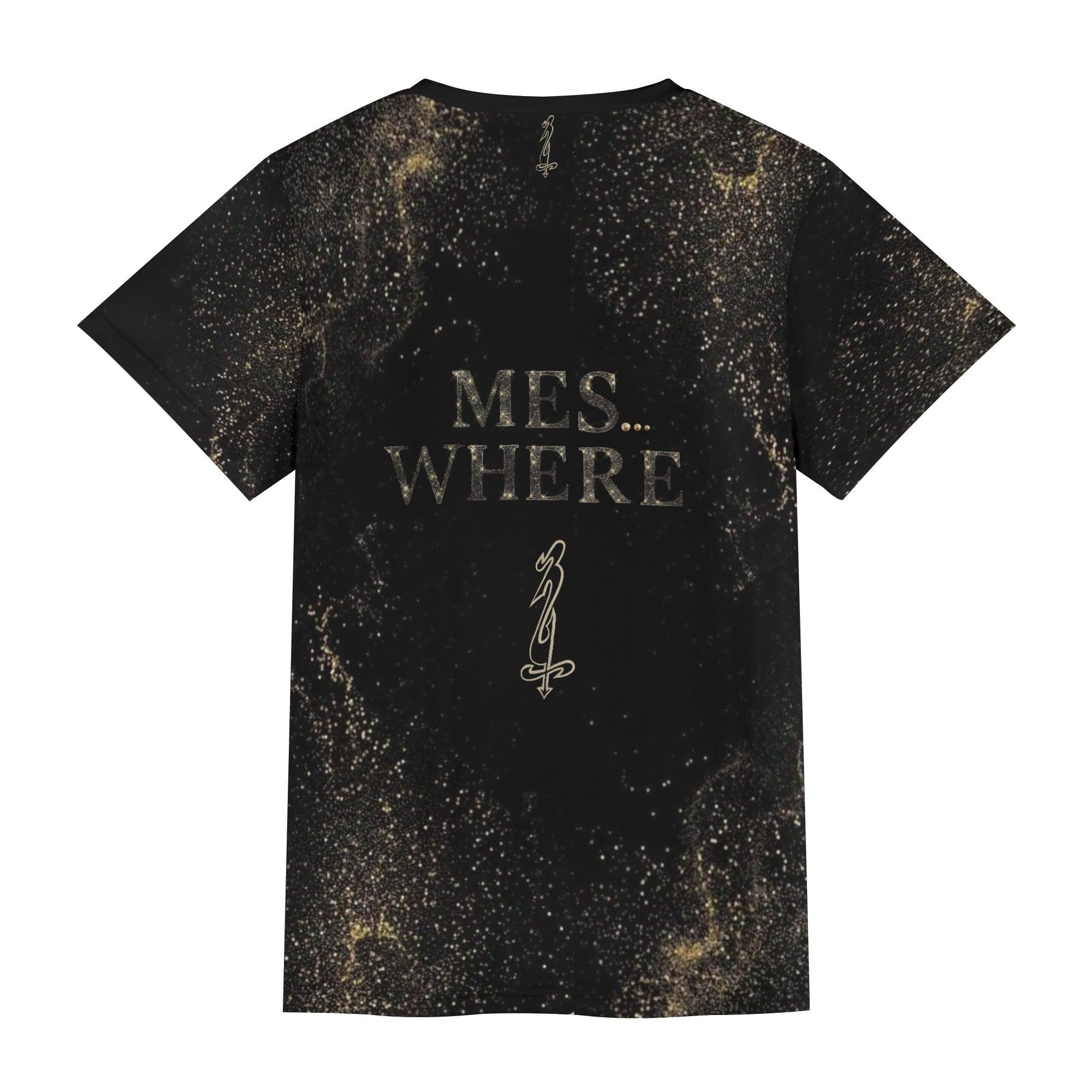 Unisex Men's/Women's Print All Over Classic T-Shirt - MES...Where