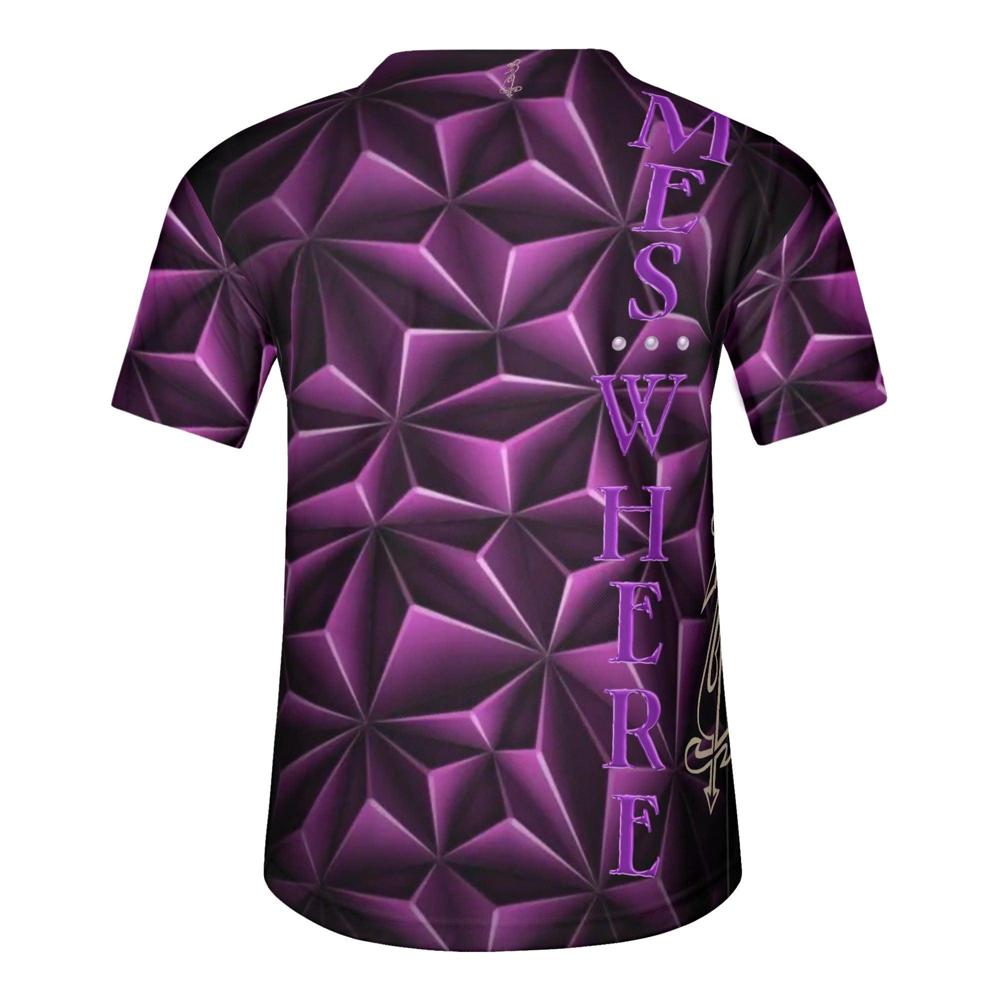 Men's Short Sleeve Baseball Jersey - MES...Where