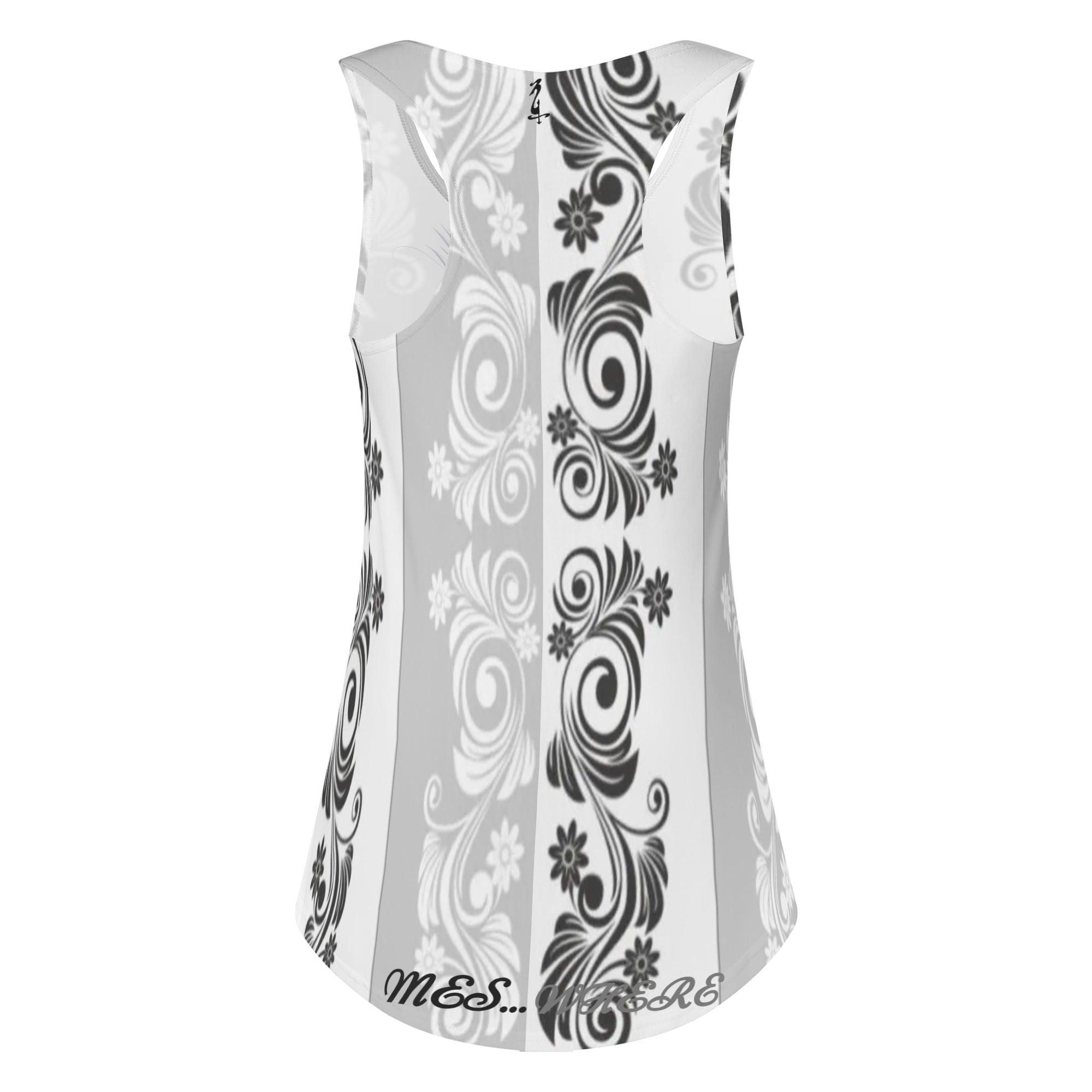 Women's All Over Print Vest - MES...Where