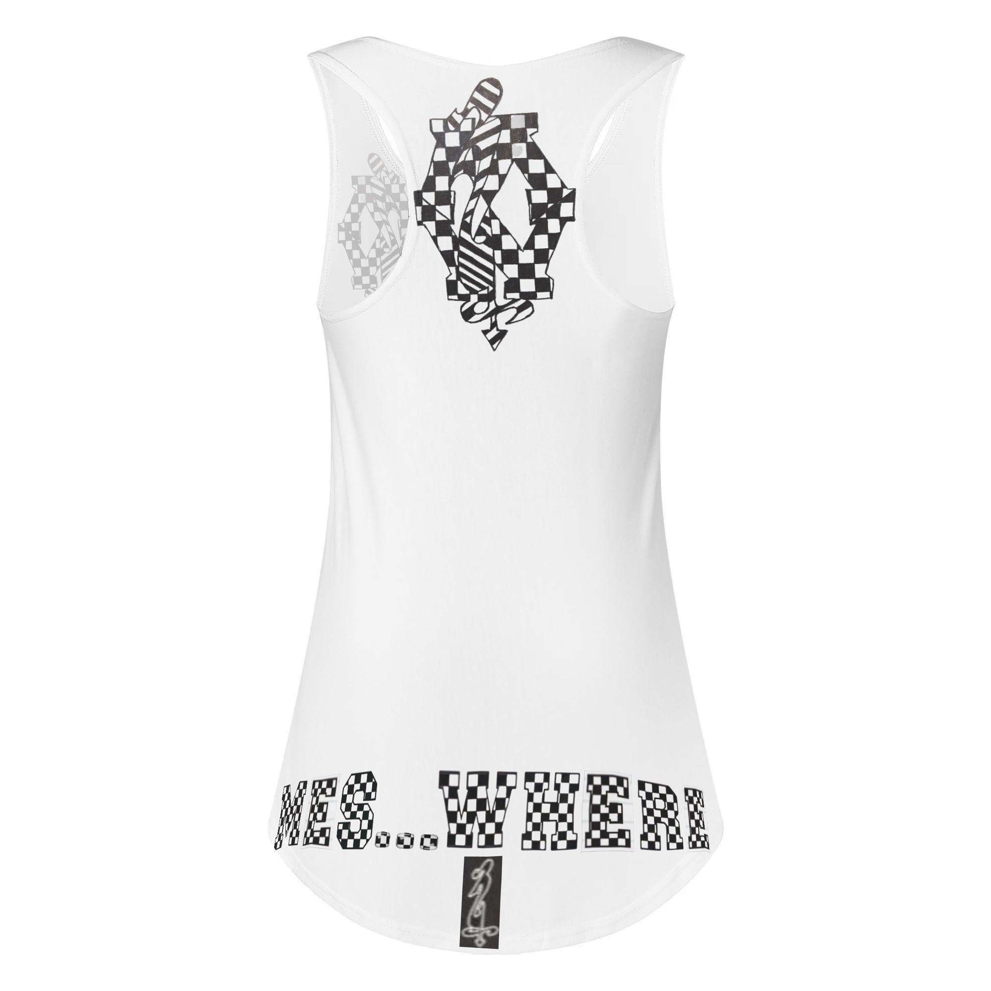 Women's All Over Print Vest - MES...Where