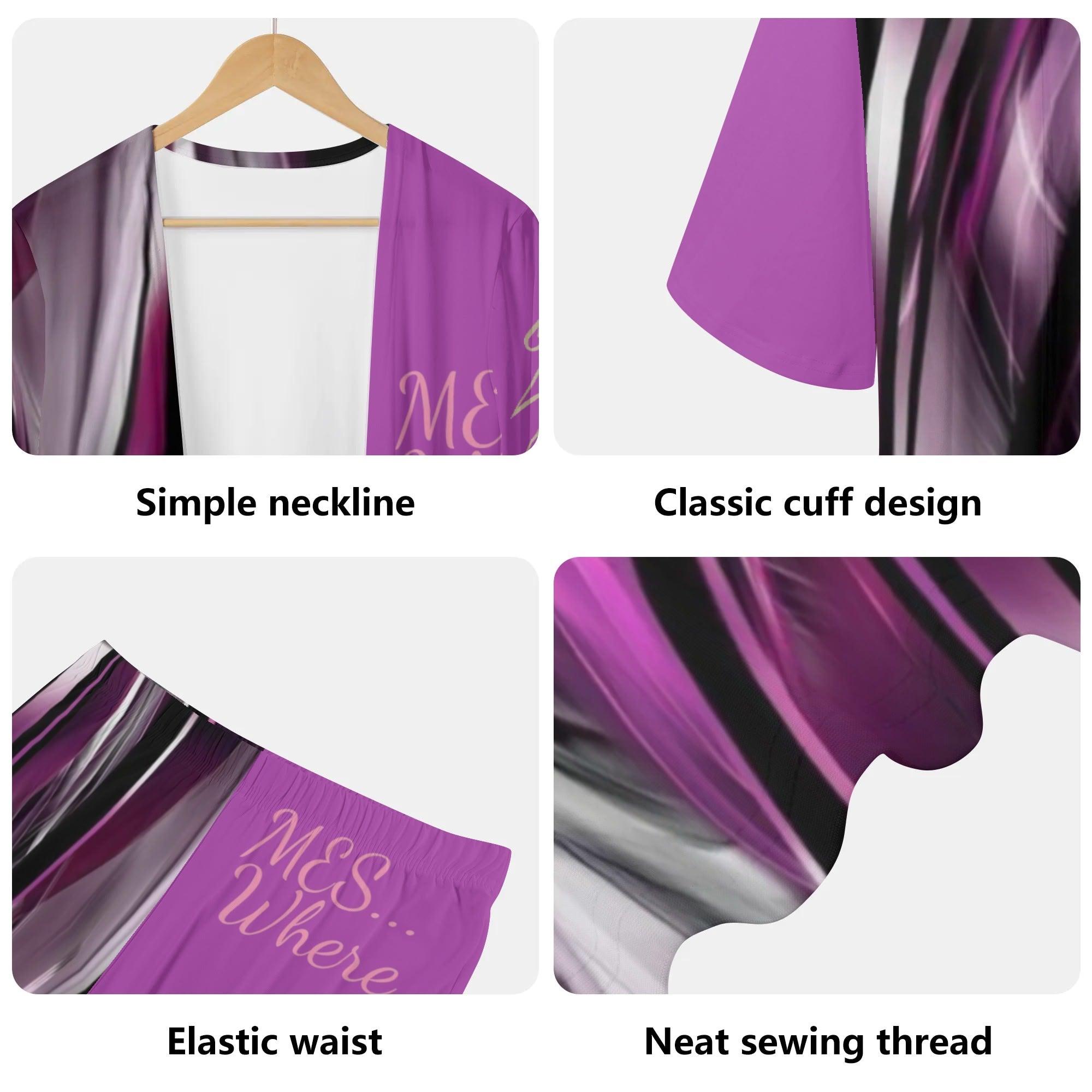 Women's Long Sleeve Cardigan and Leggings 2pcs - MES...Where