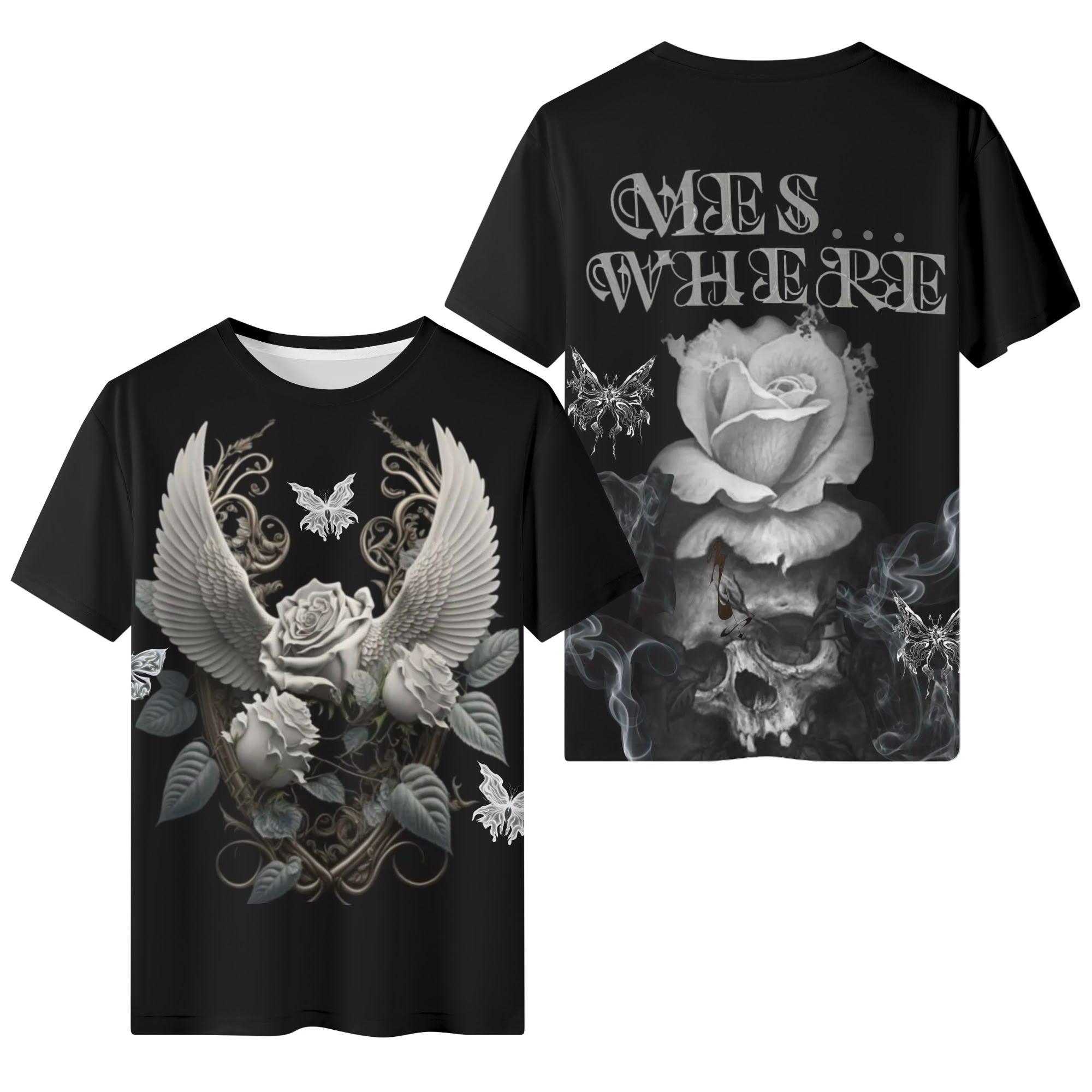 Young Adult Print All Over Print Classic T-Shirt - MES...Where